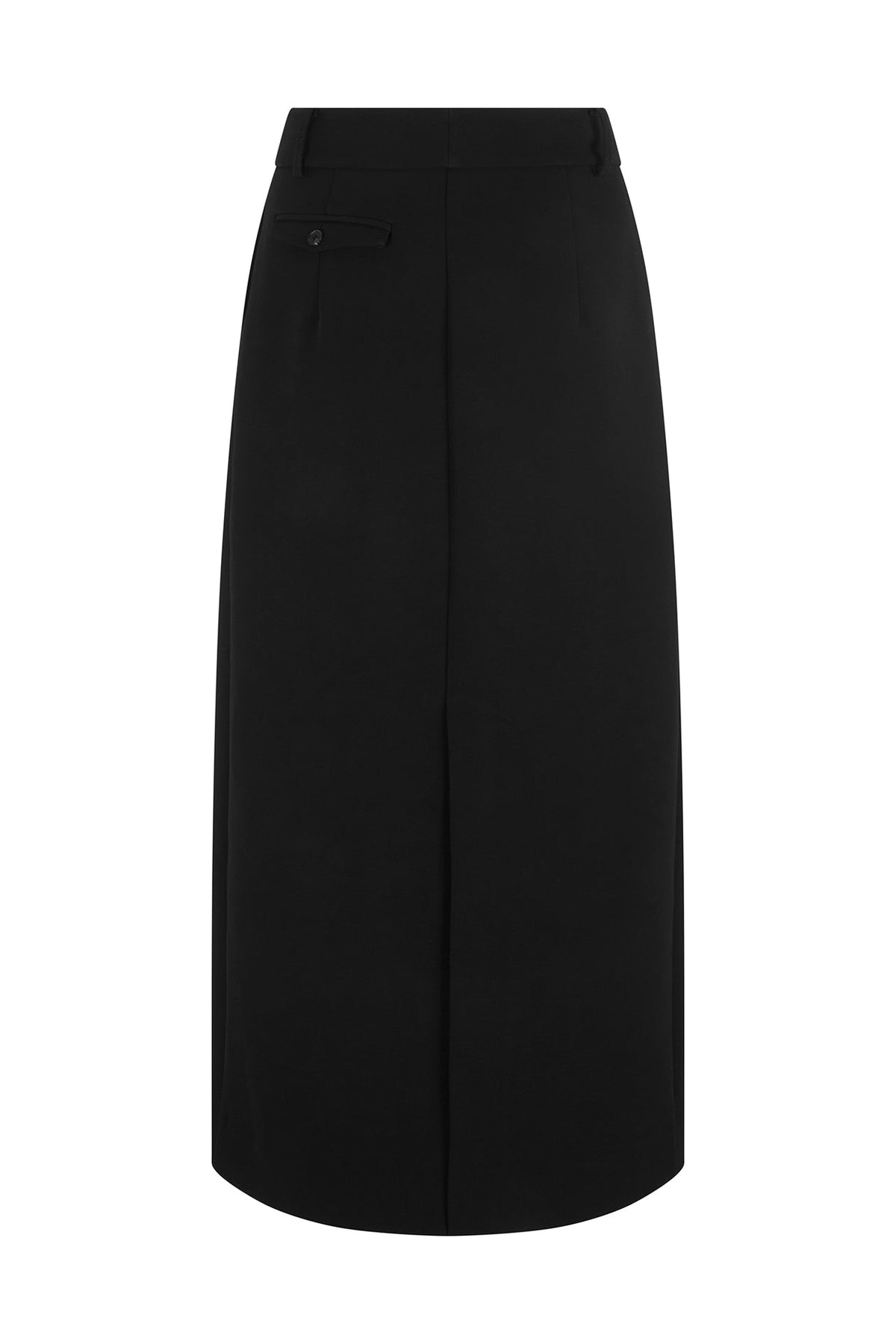Adam Skirt in Bonded Suiting