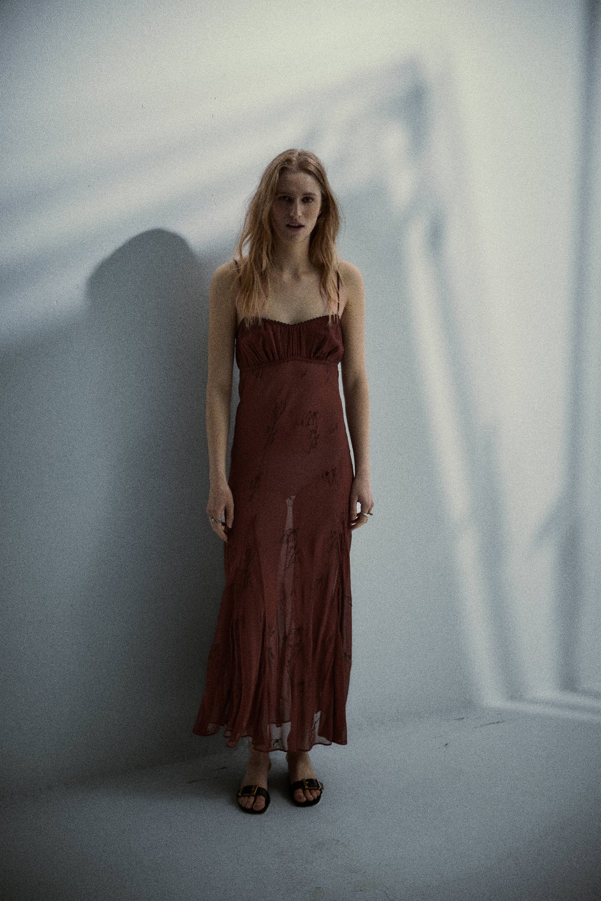 Boudoir Slip in Silk Georgette
