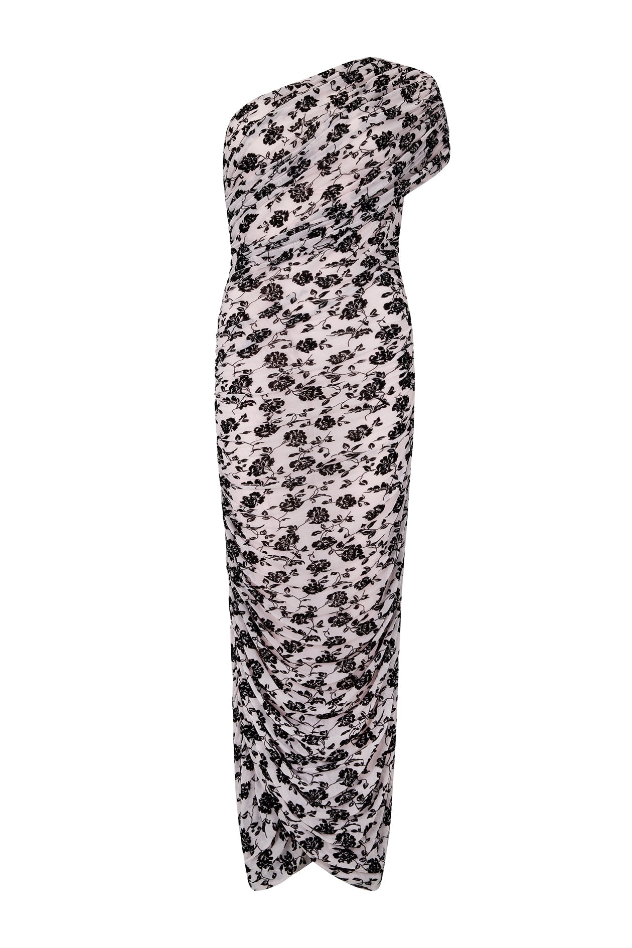 Darcy Dress in Velvet Mesh