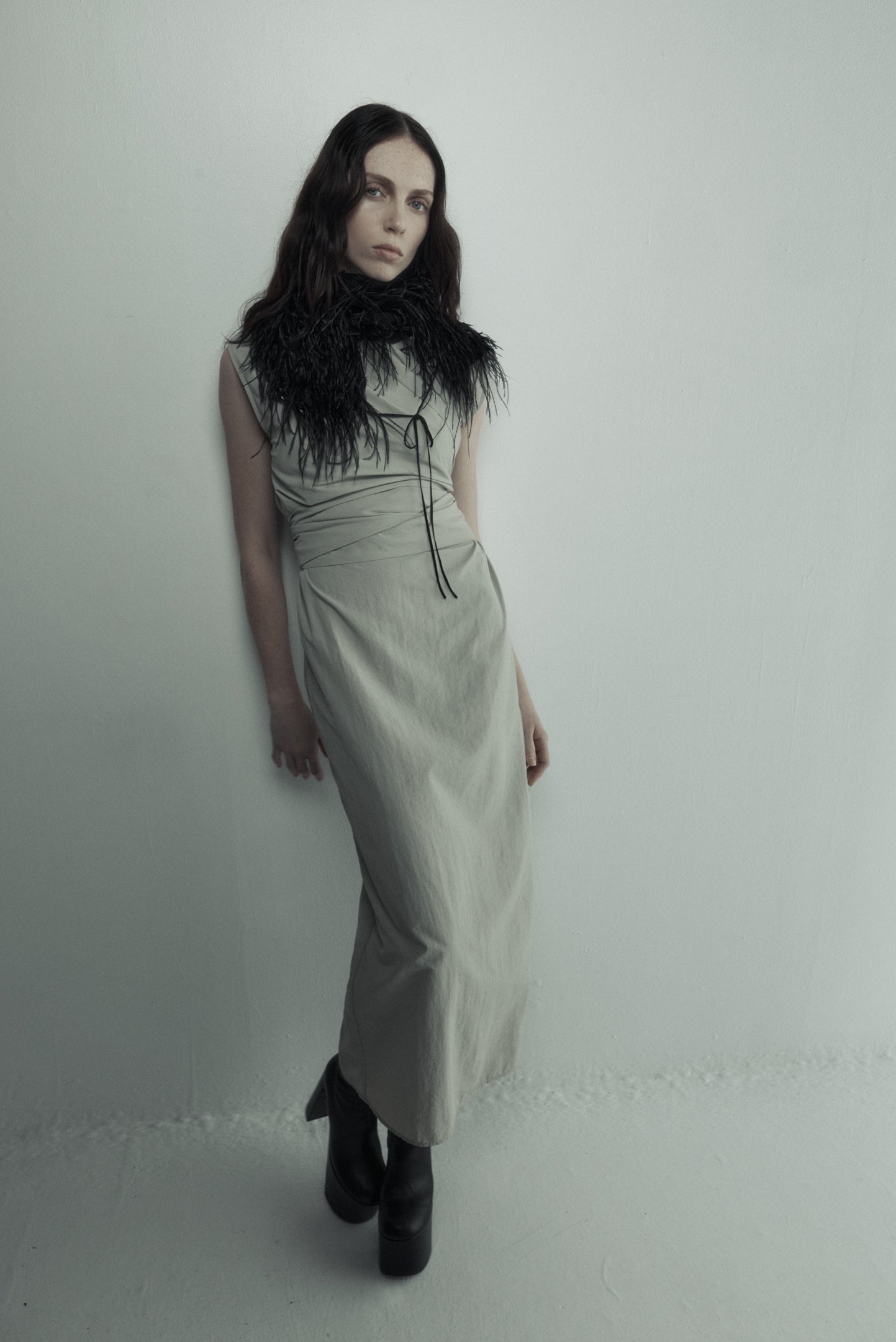 Aitti Stole in Ostrich