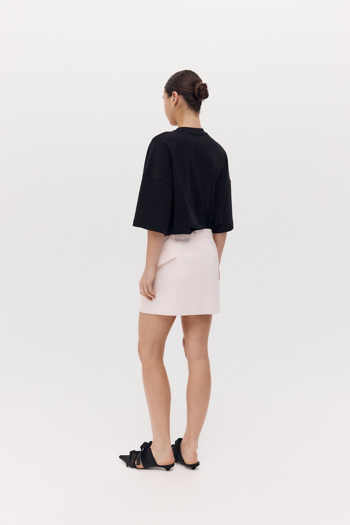 Fold Mini in Bonded Satin