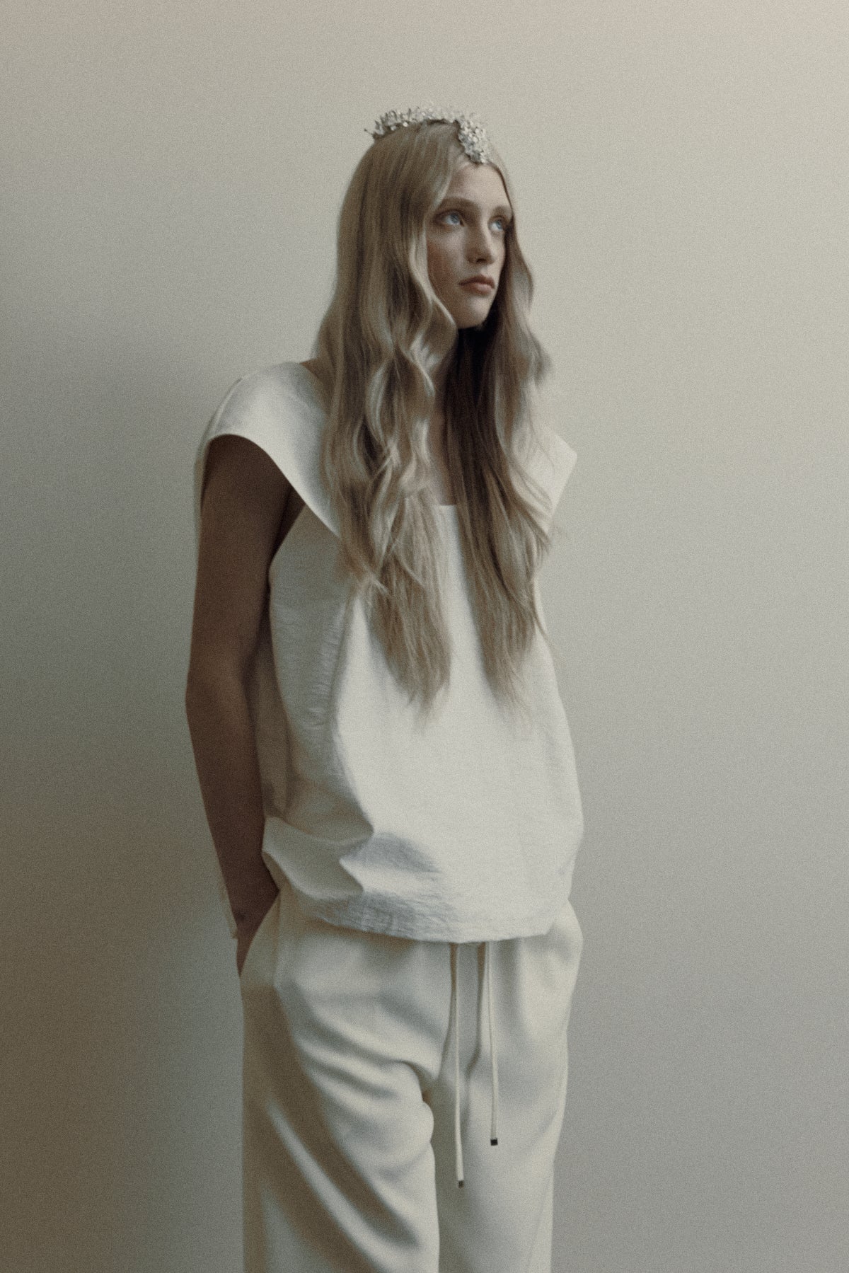 Ida Top in Washed Cotton