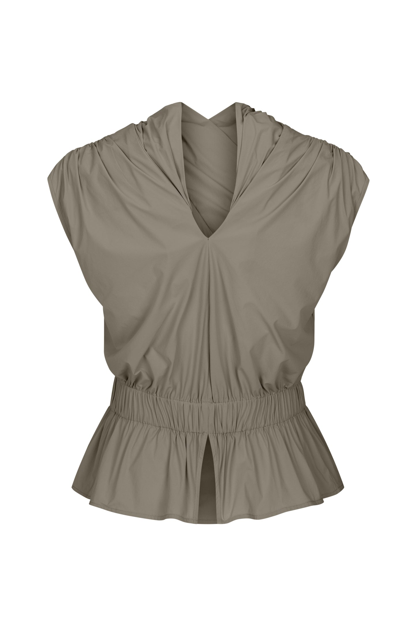 Chaimberlain Top in Tech Taffeta