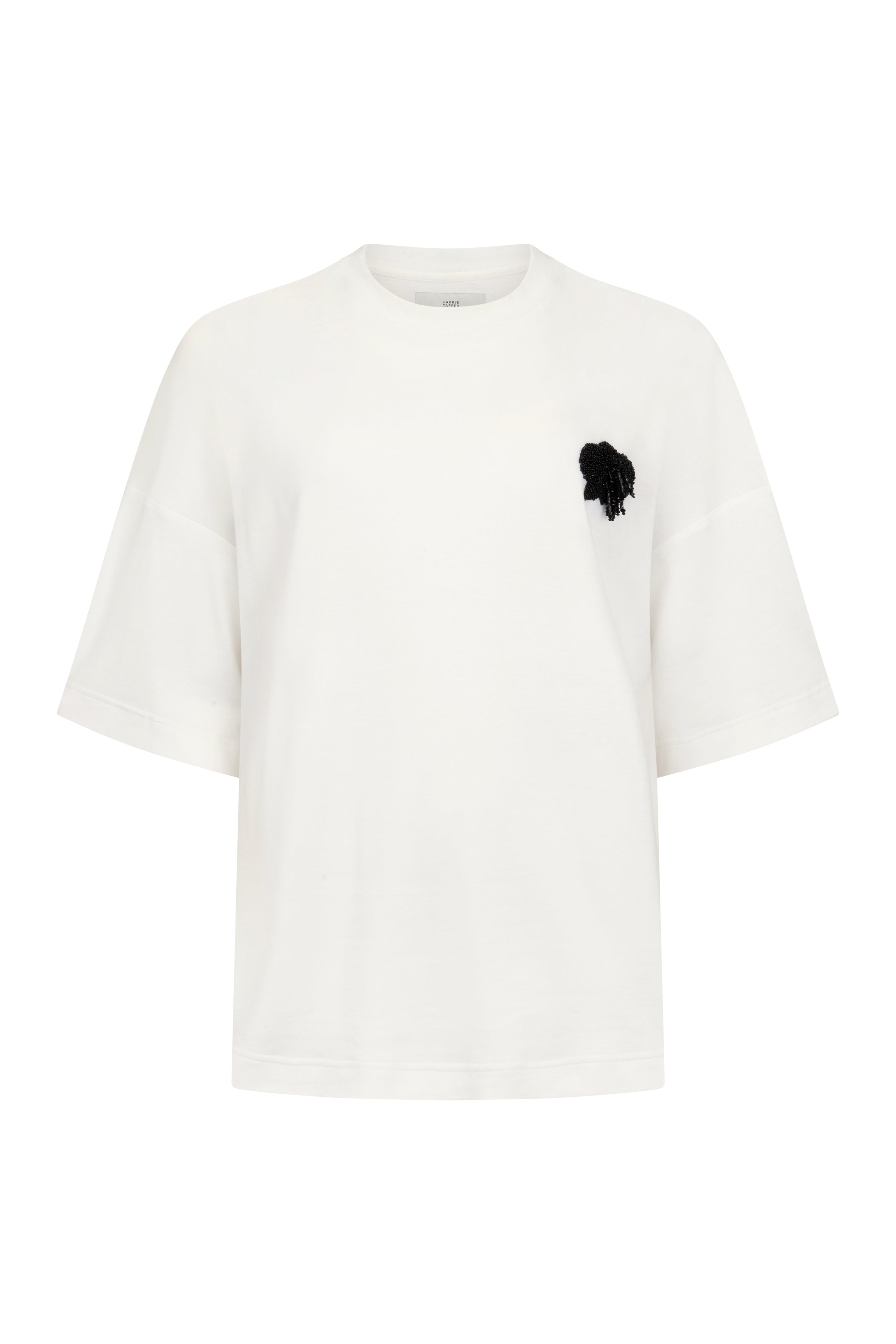 Beaded Orchid T-Shirt in Cotton