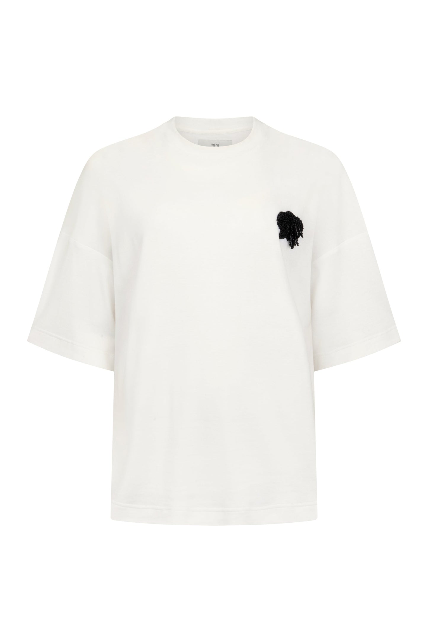 Beaded Orchid T-Shirt in Cotton