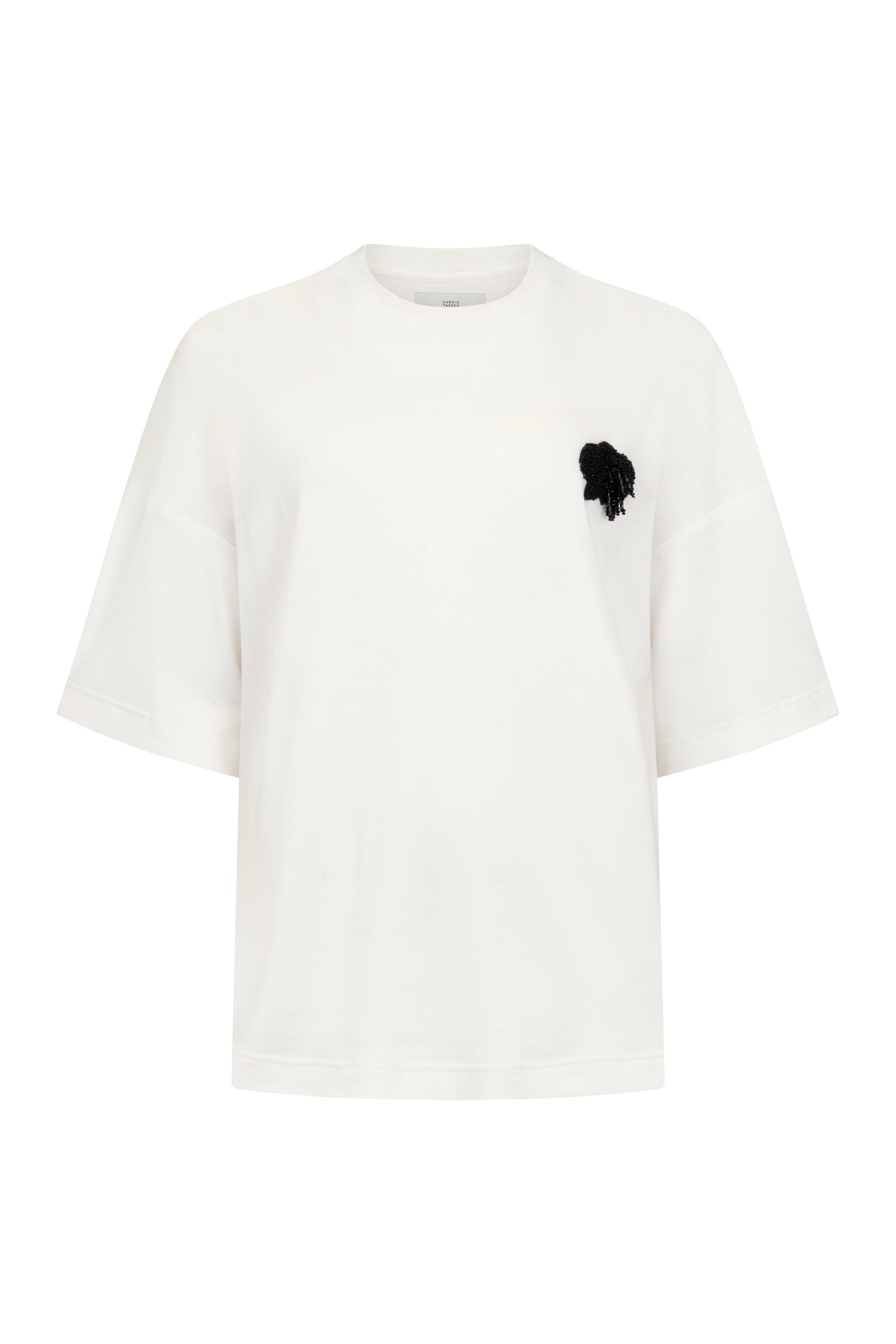 Beaded Orchid T-Shirt in Cotton