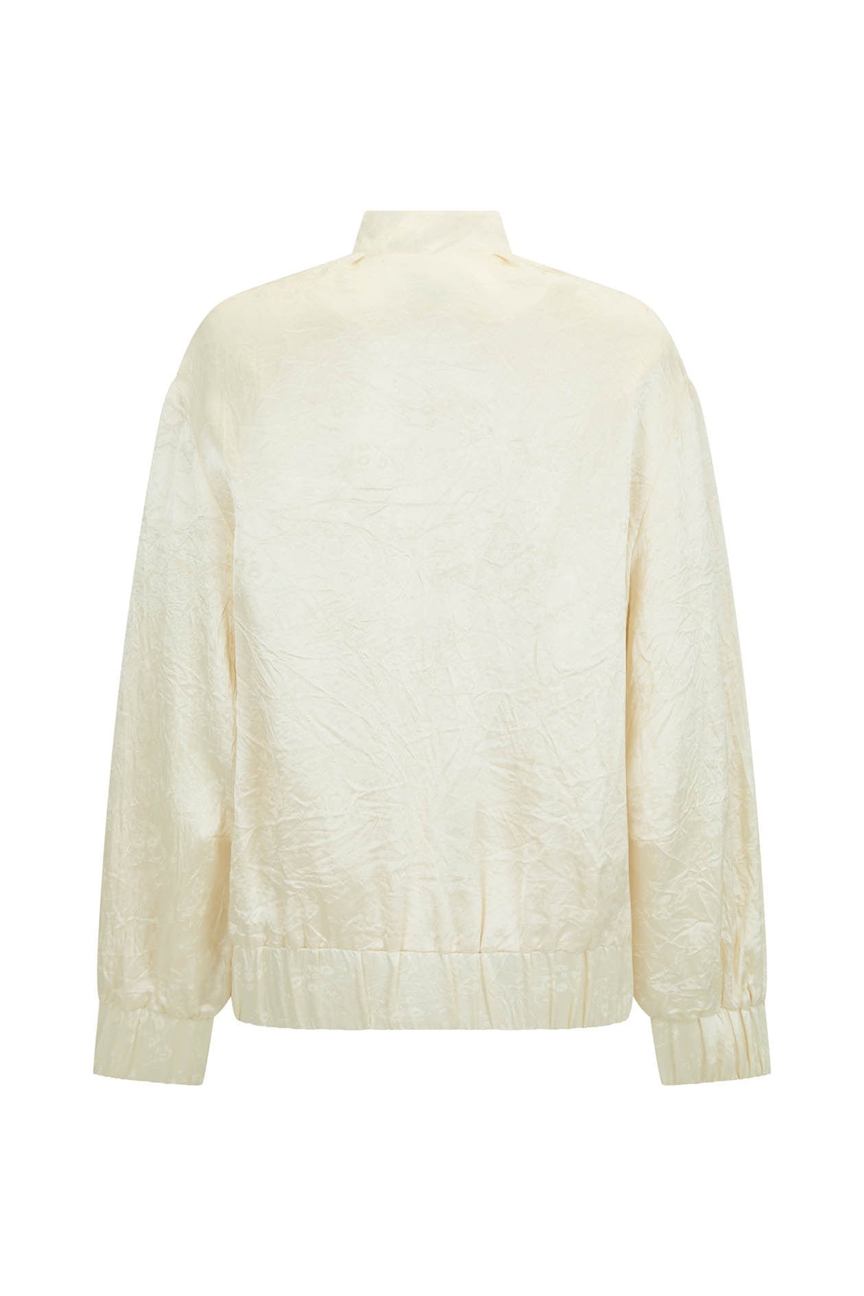 Bram Jacket in Jacquard Satin