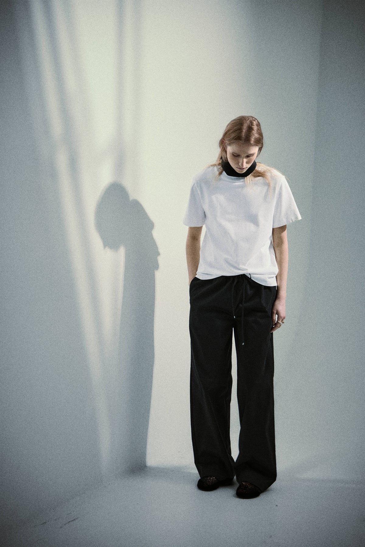 Drew Trouser in Brushed Cotton