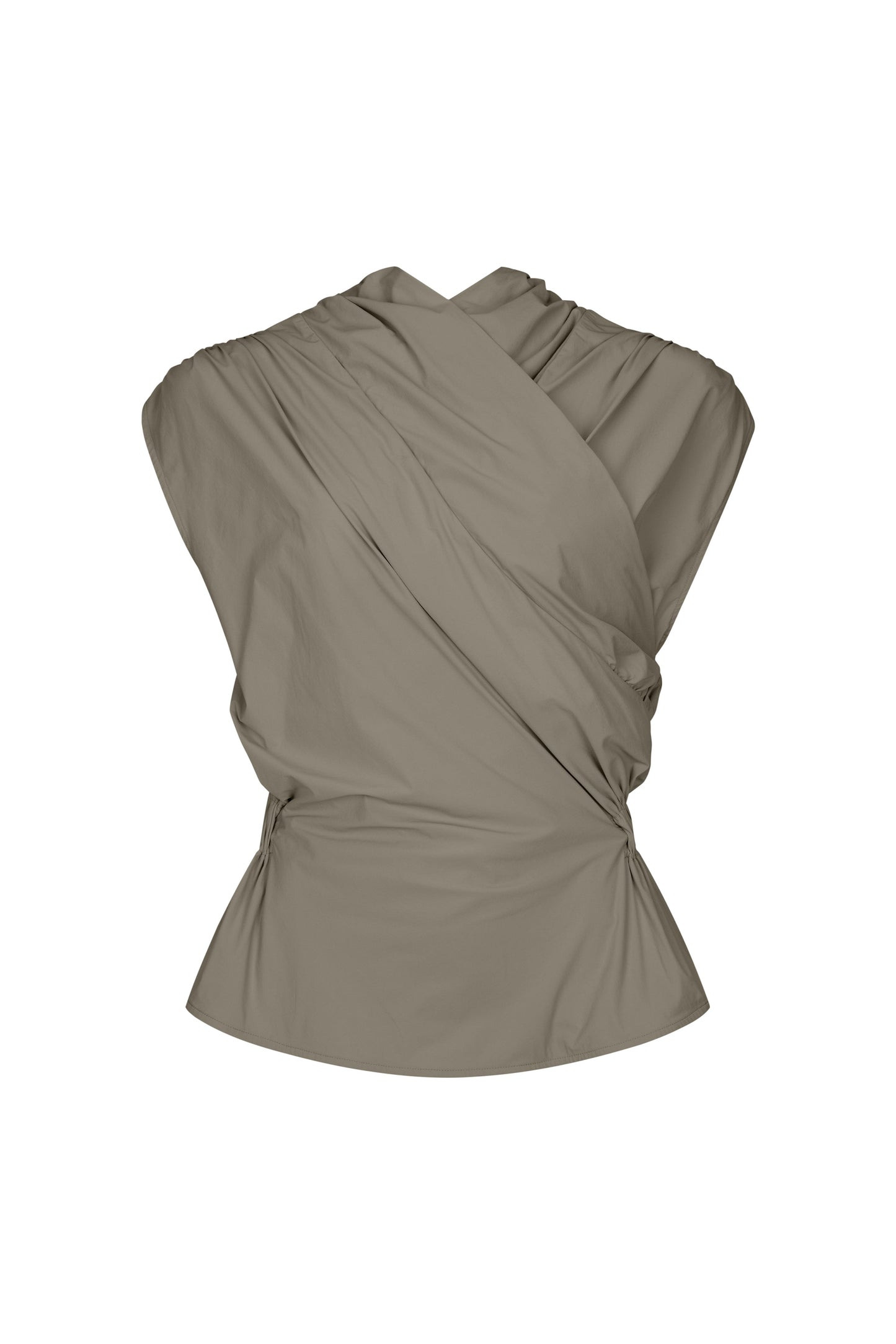 Chaimberlain Top in Tech Taffeta
