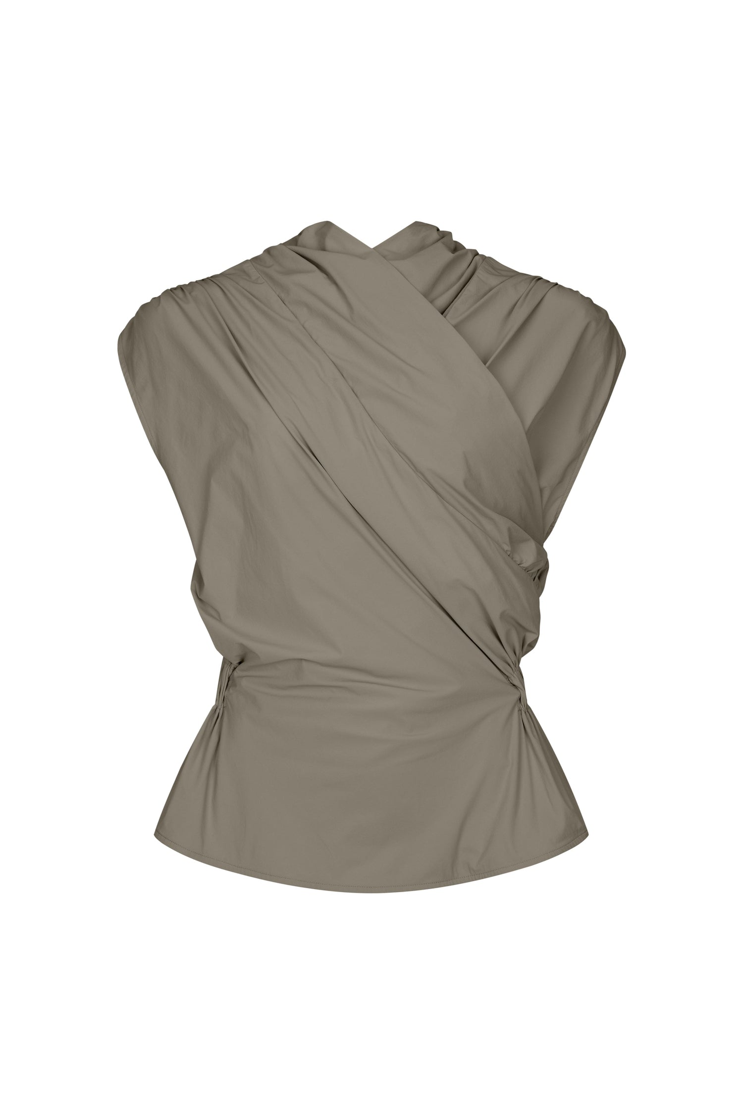 Chaimberlain Top in Tech Taffeta