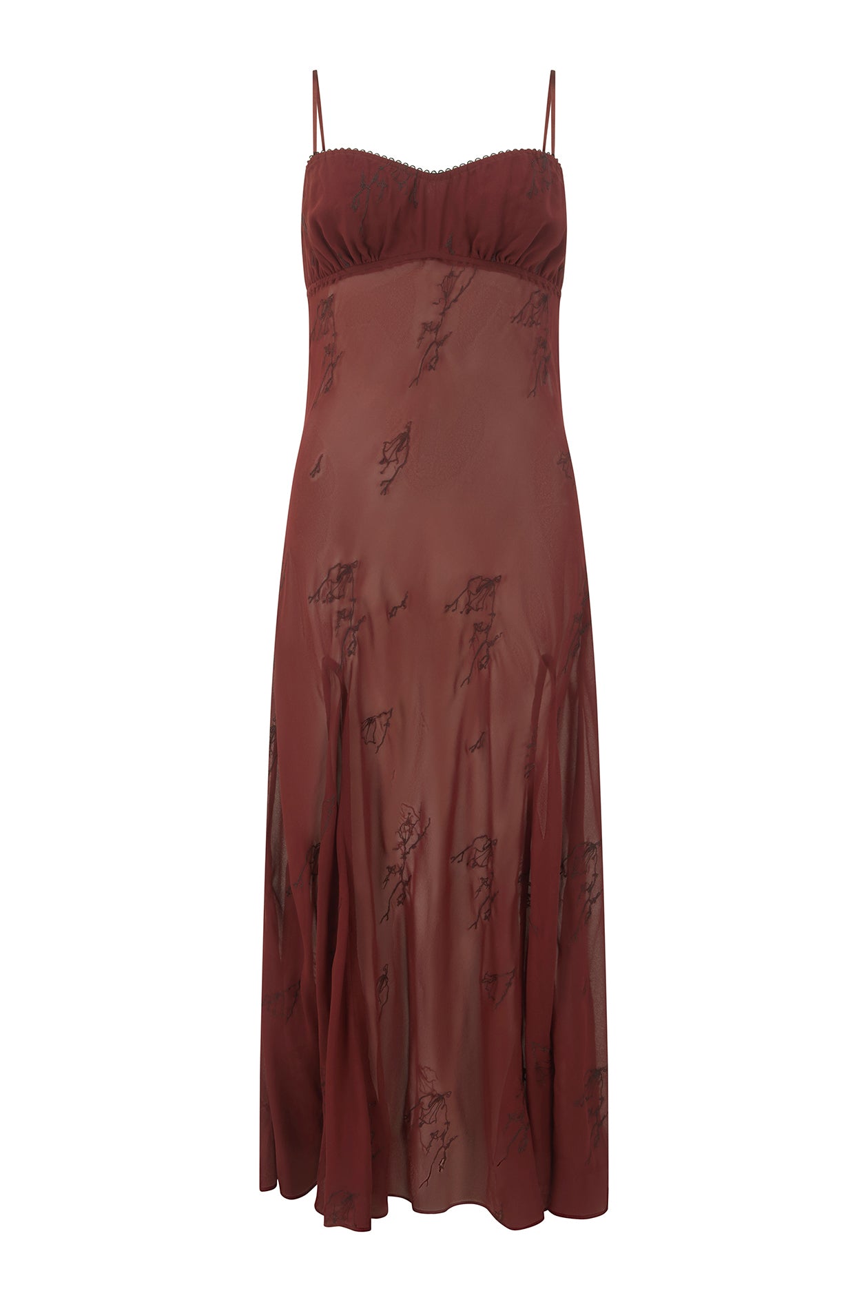 Boudoir Slip in Silk Georgette