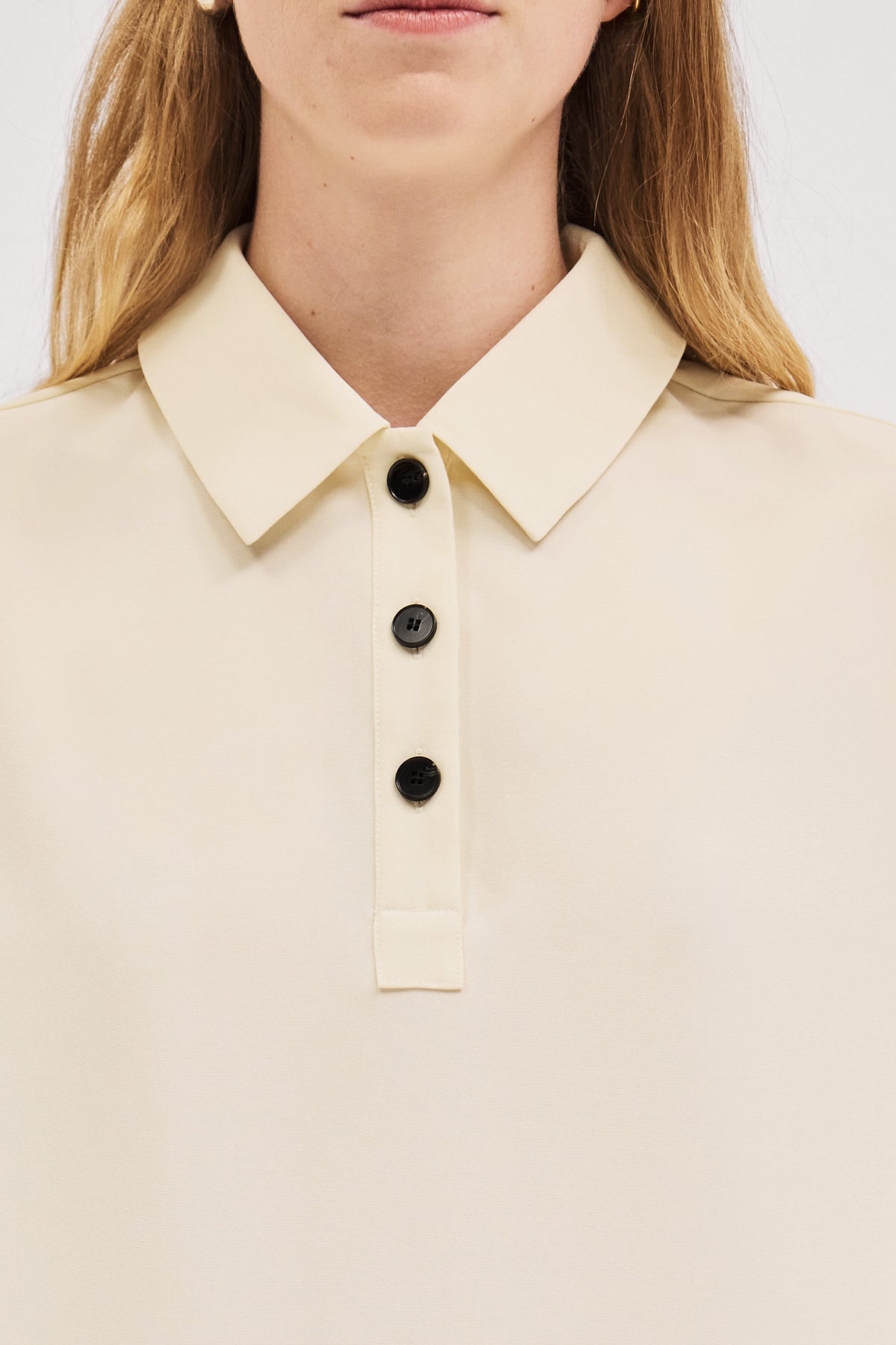 Short Sleeve Orwell Polo in Drape Suiting