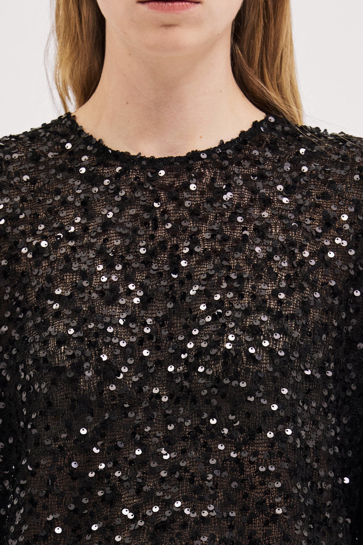 Eva Top in Sequin Knit