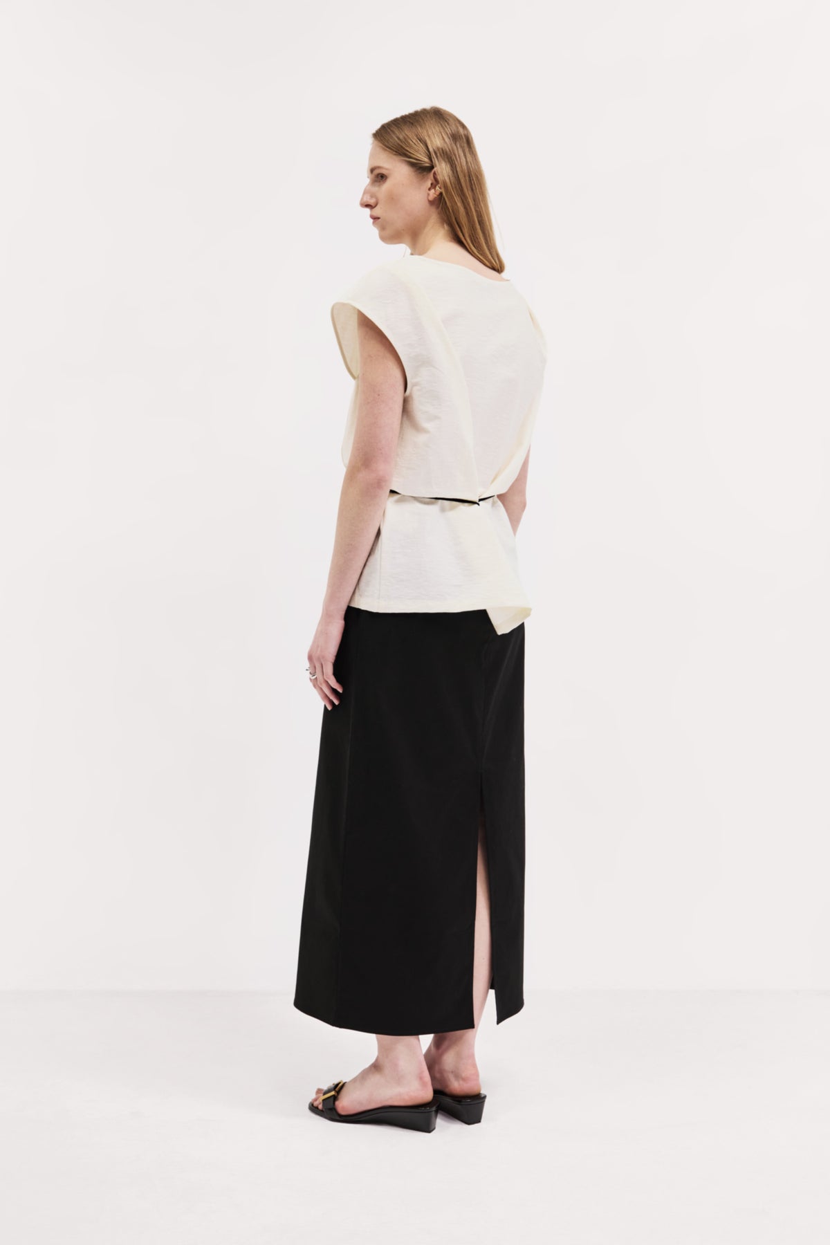 Camilla Skirt in Brushed Cotton