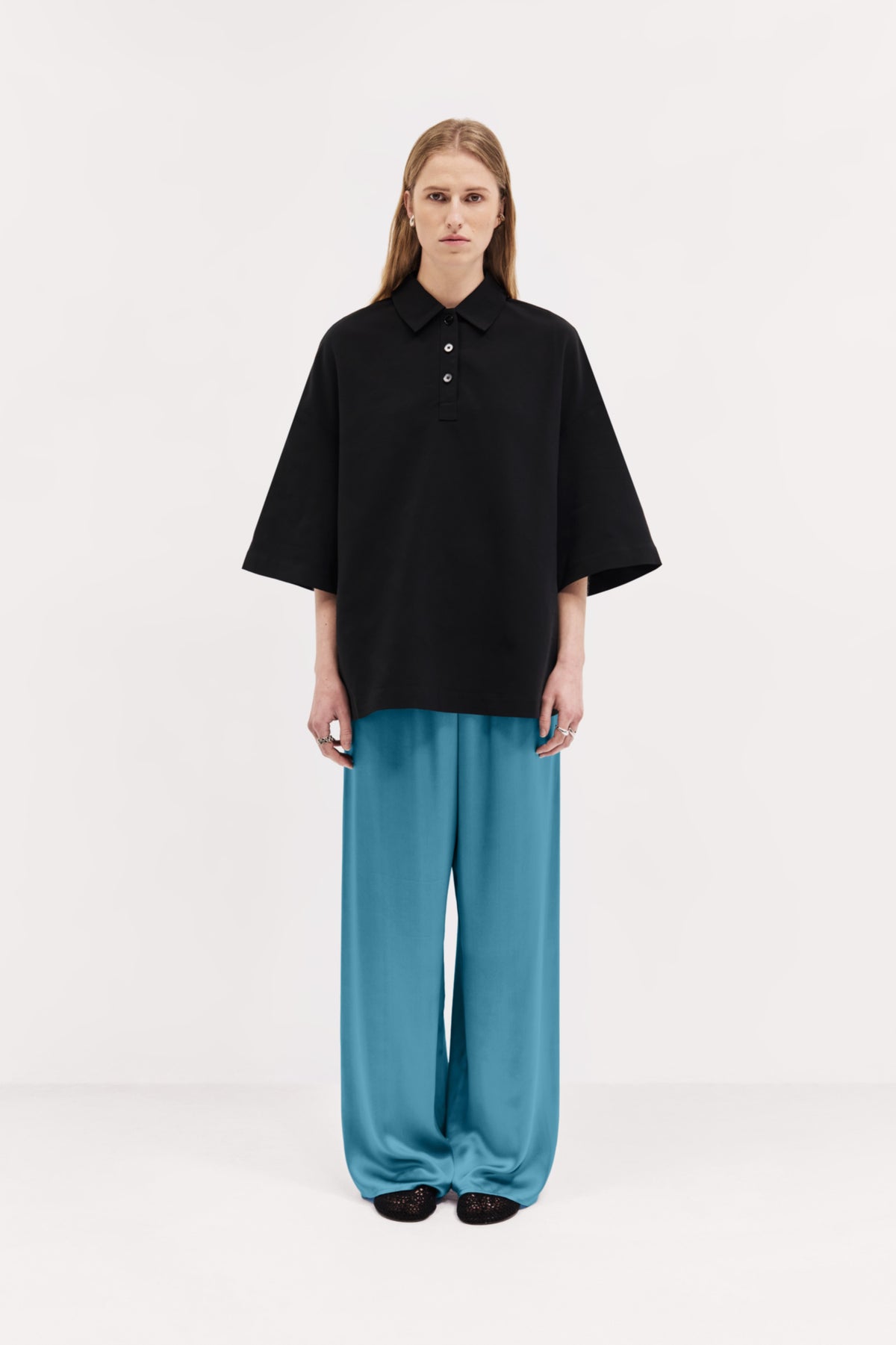 Short Sleeve Orwell Polo in Sorona