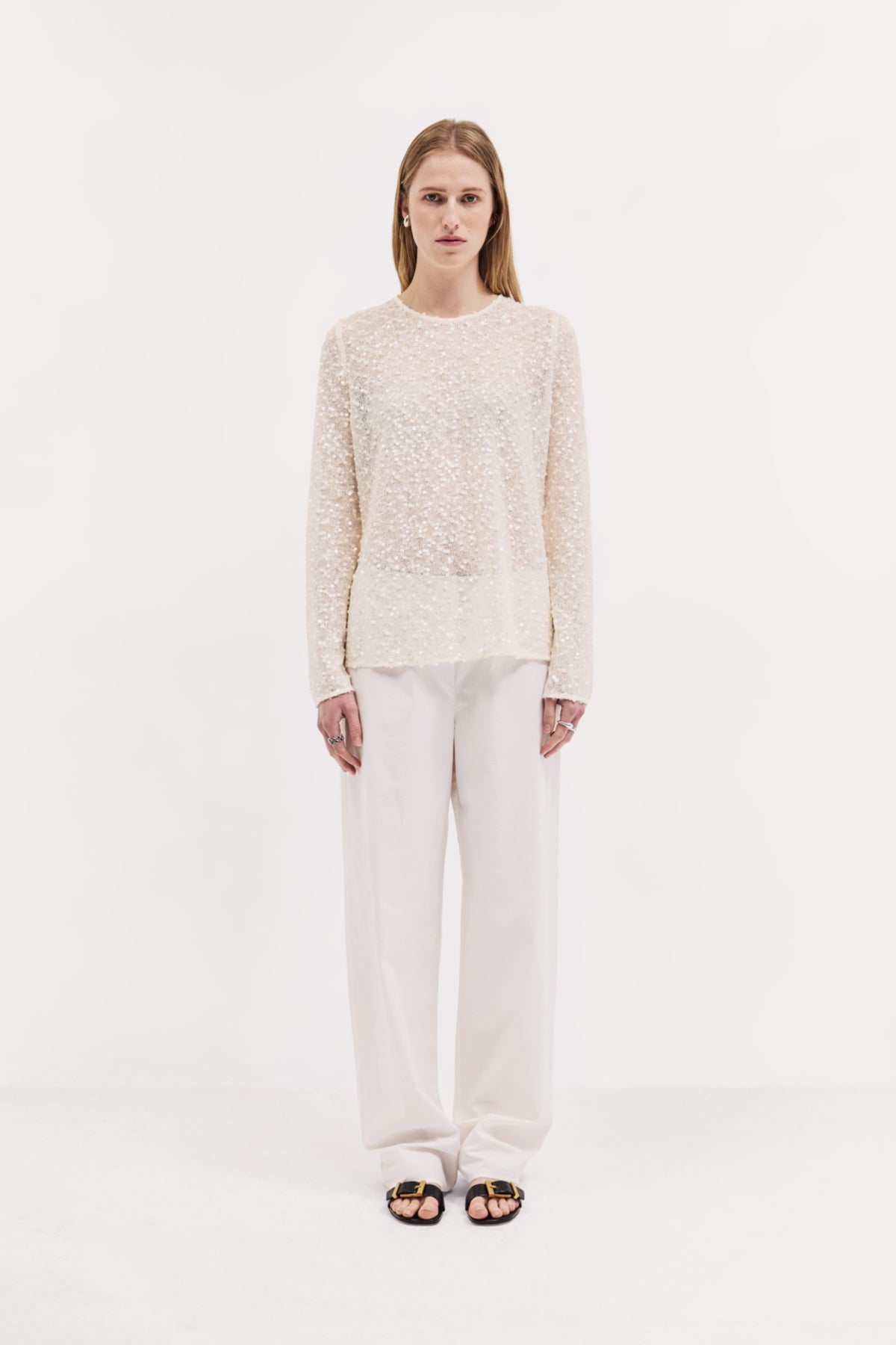 Issen Trouser in Cotton Poplin