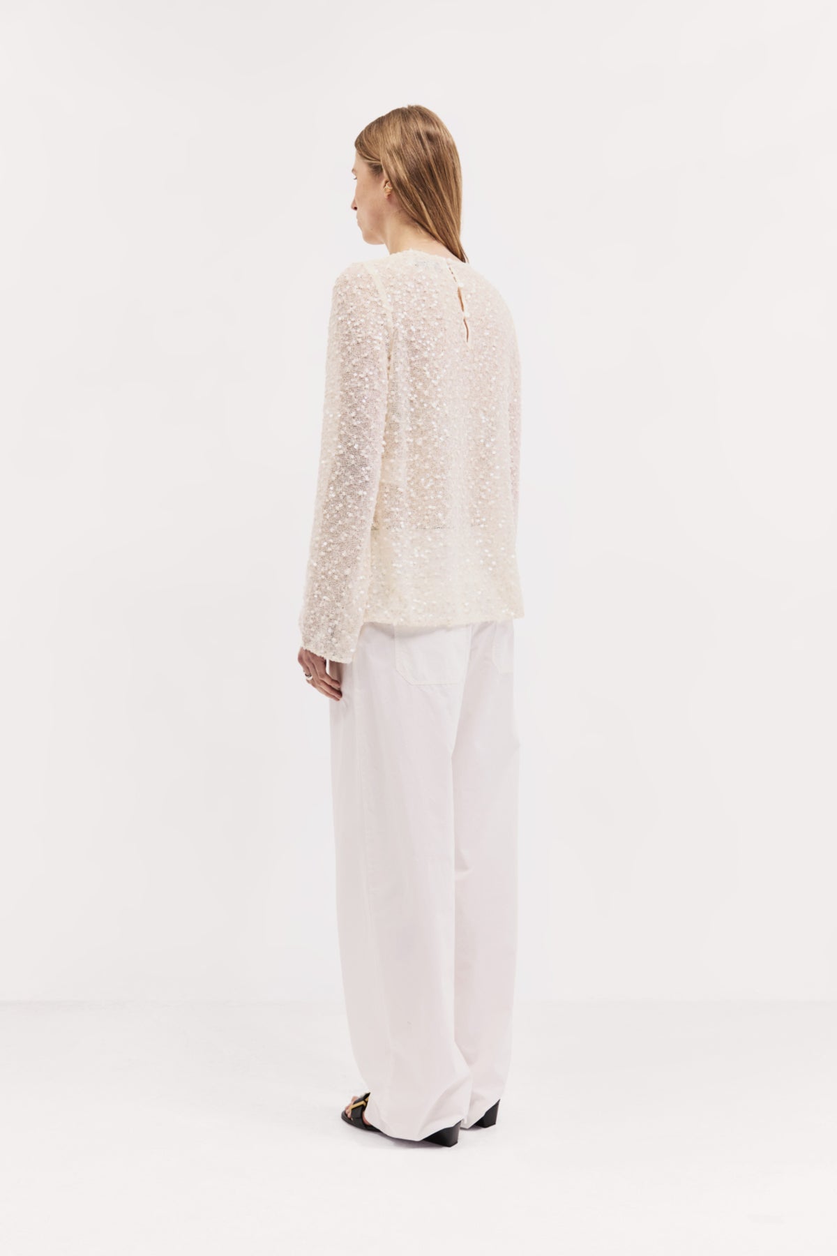Issen Trouser in Cotton Poplin