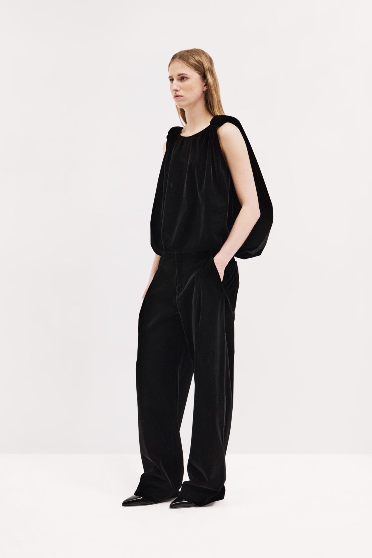 Cail Trouser in Velvet