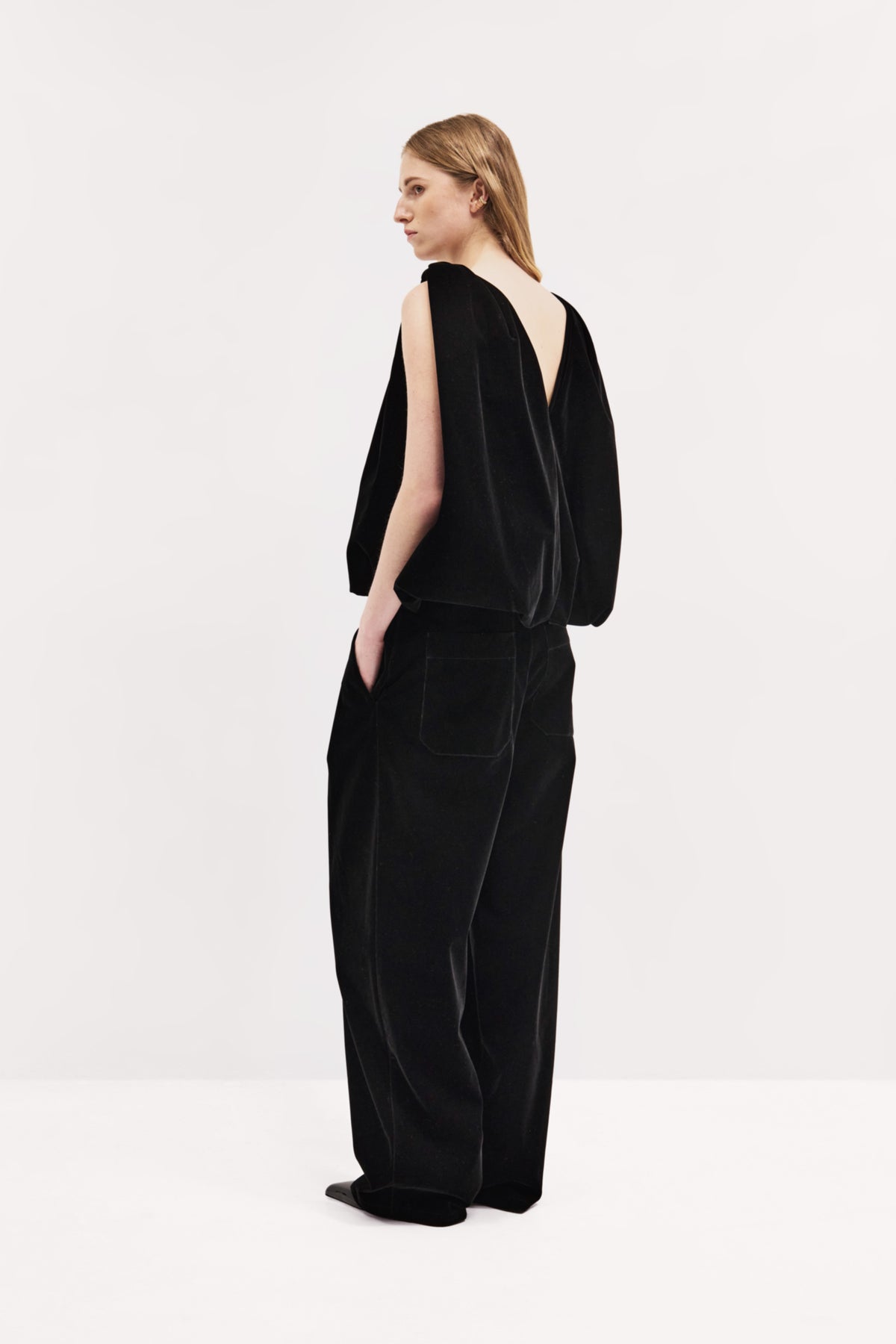 Cail Trouser in Velvet