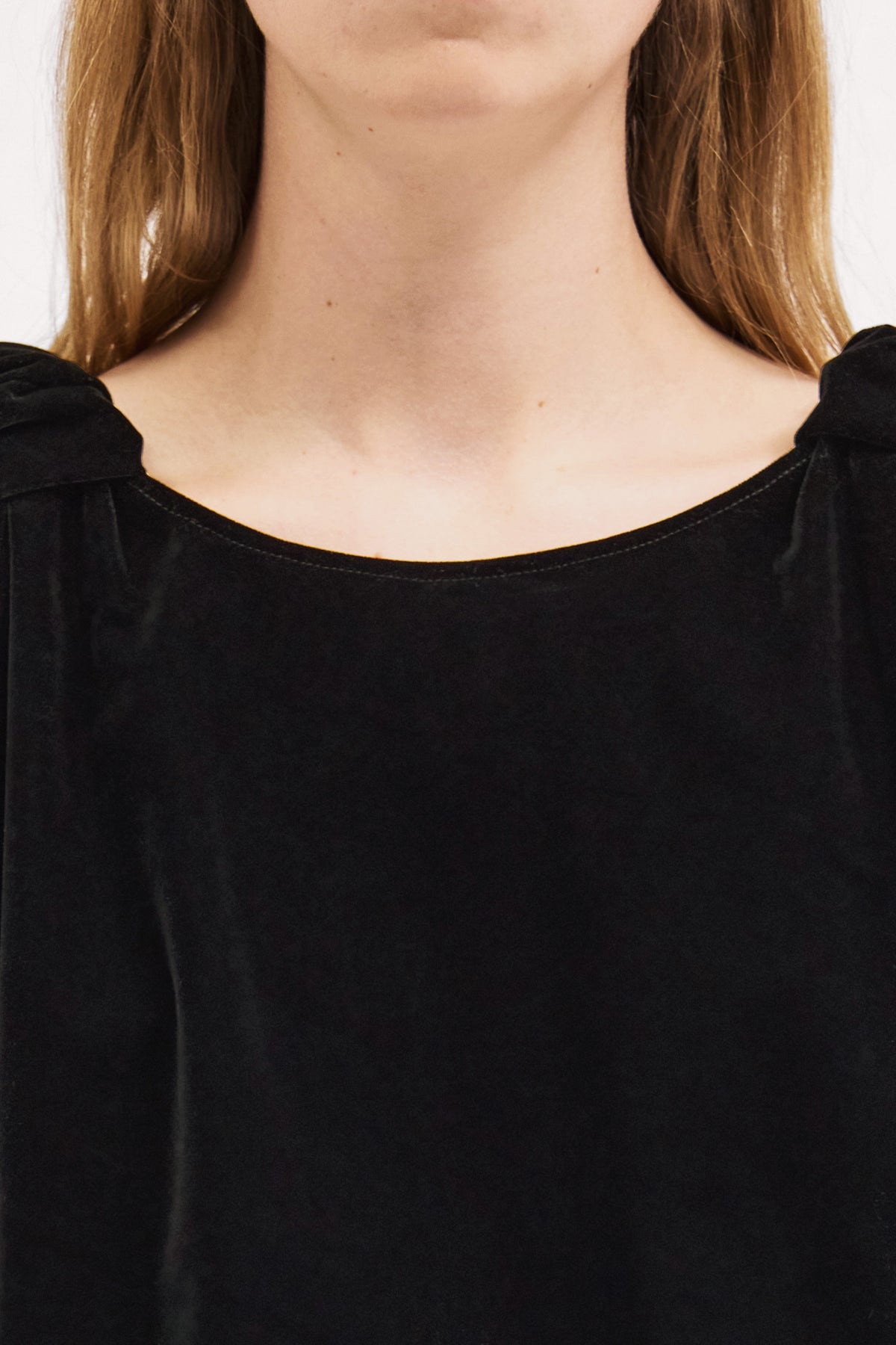 Knot Top in Velvet