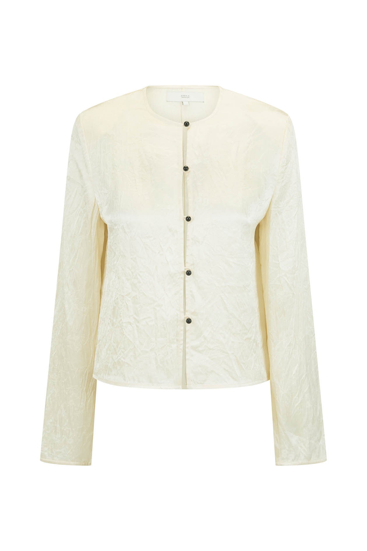 Eileen Top in Jacquard Satin