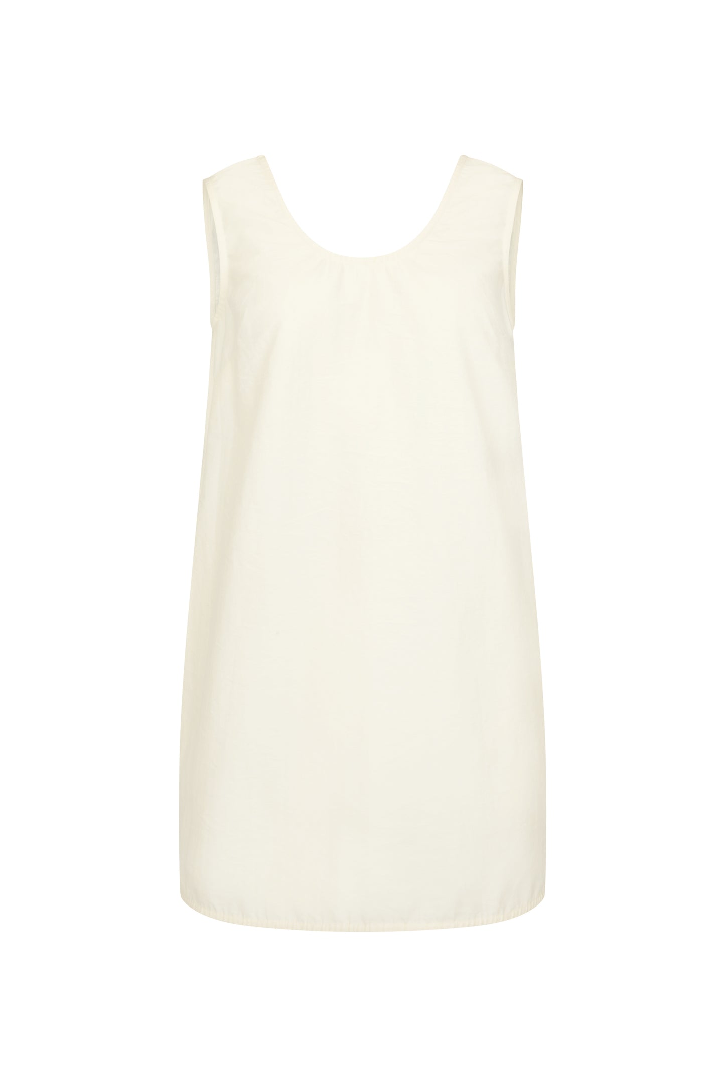 Gigi Mini Dress in Textured Cotton