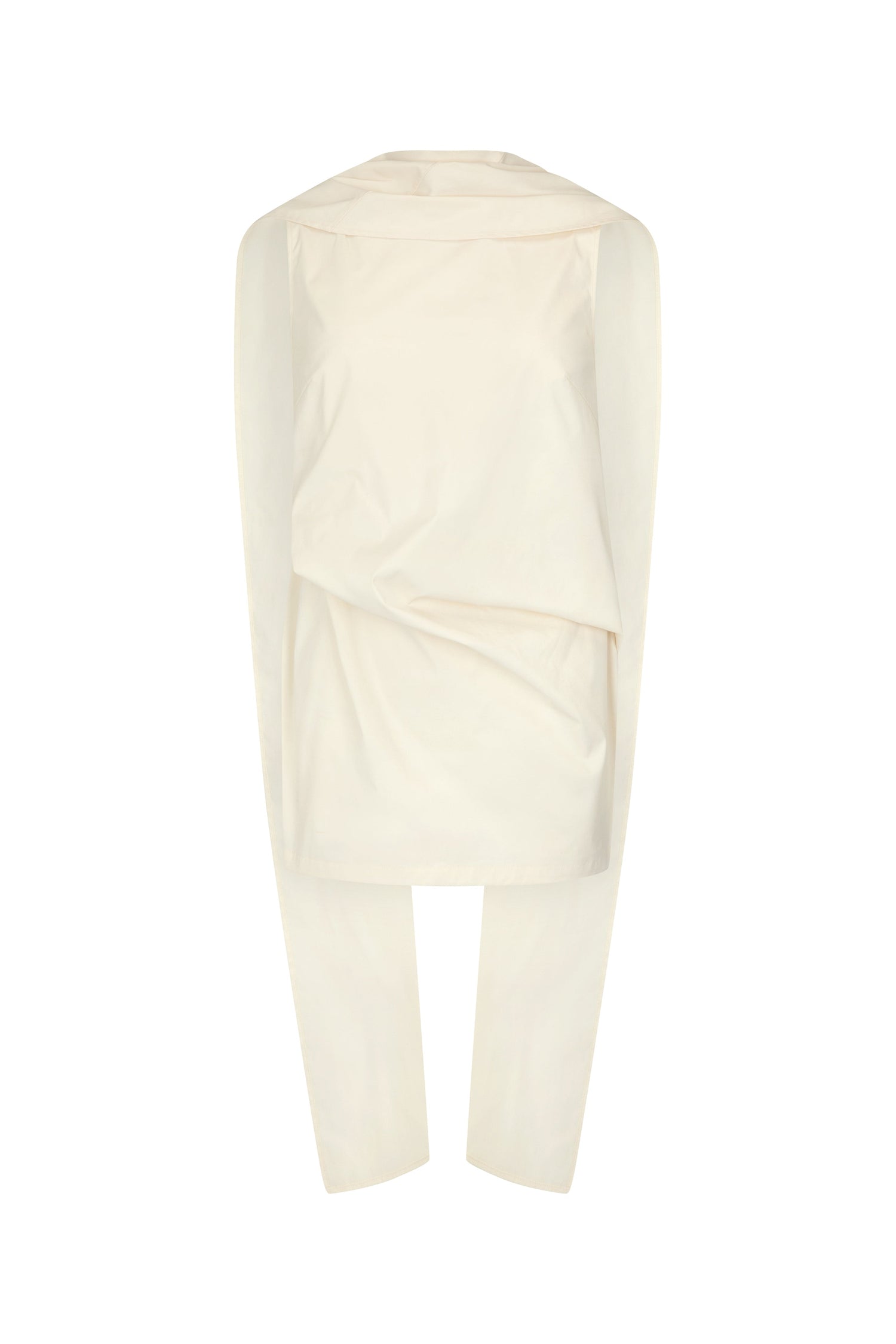 Laro Top in Tech Taffeta