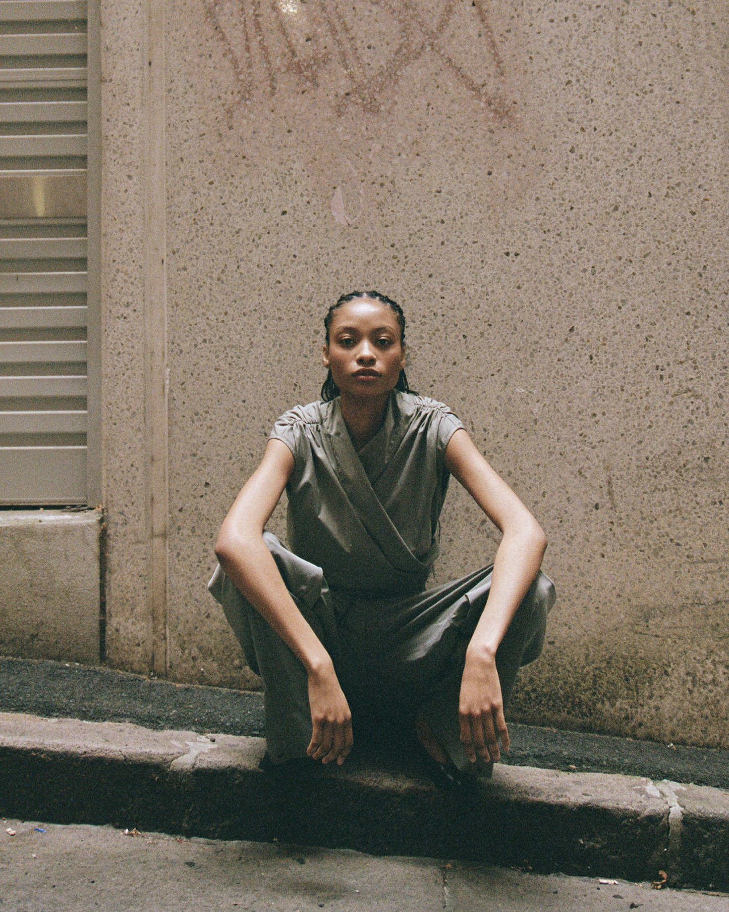 Chaimberlain Top in Tech Taffeta