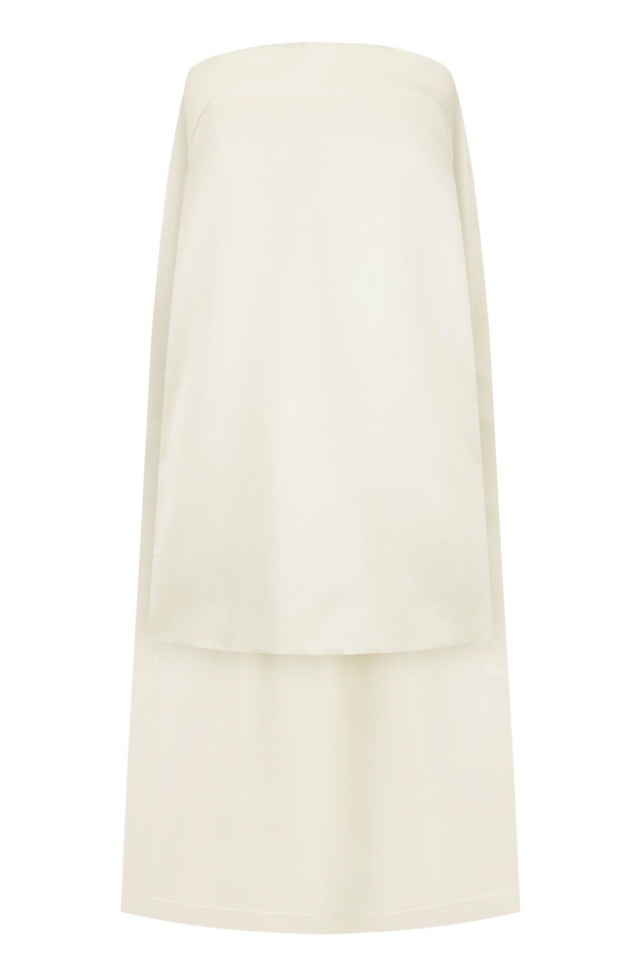 Coppola Dress in Satin Faille