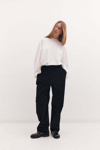 Costello Trouser Black Suiting