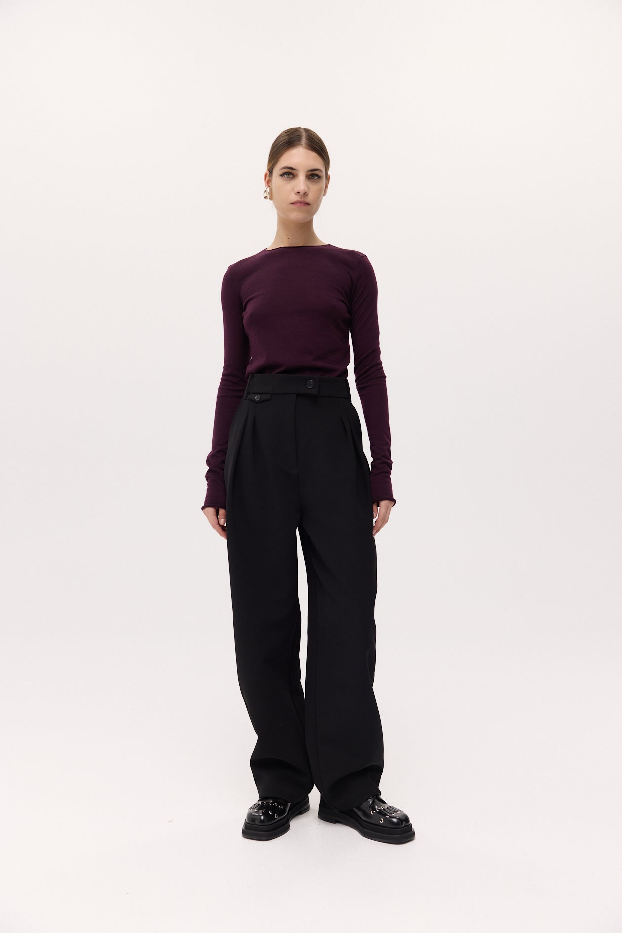 Raw Soho Knit Plum