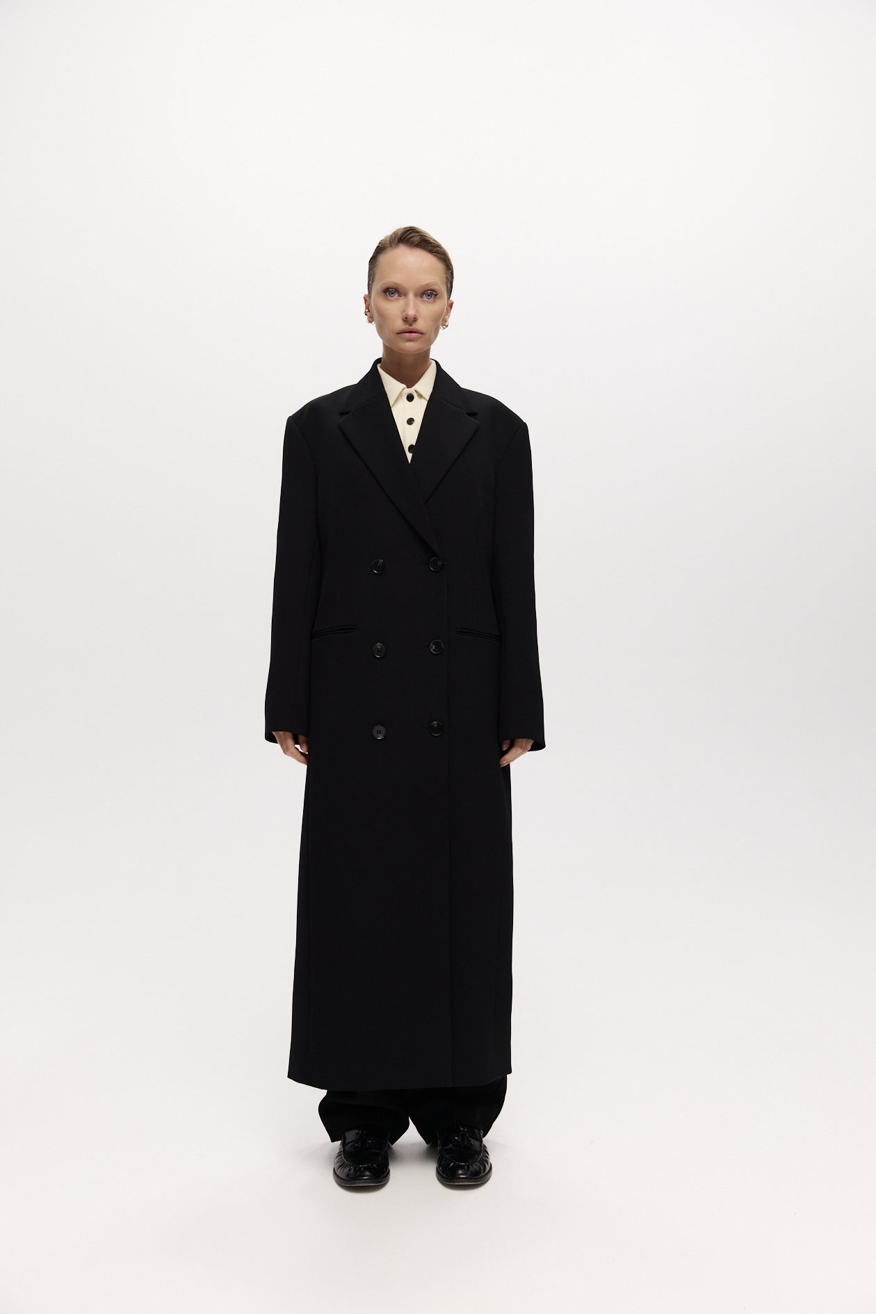 Long Egon Coat Black