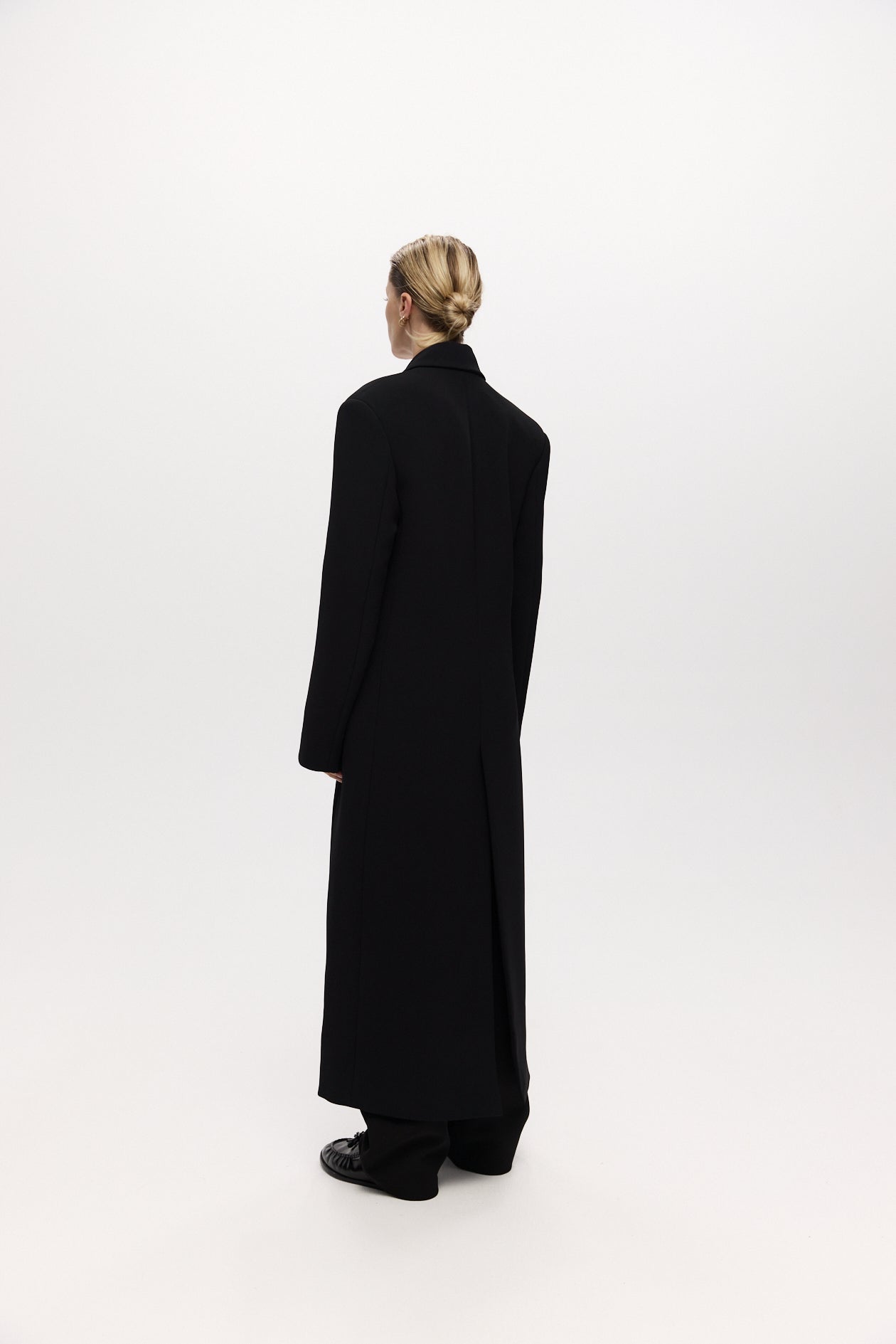 Long Egon Coat Black