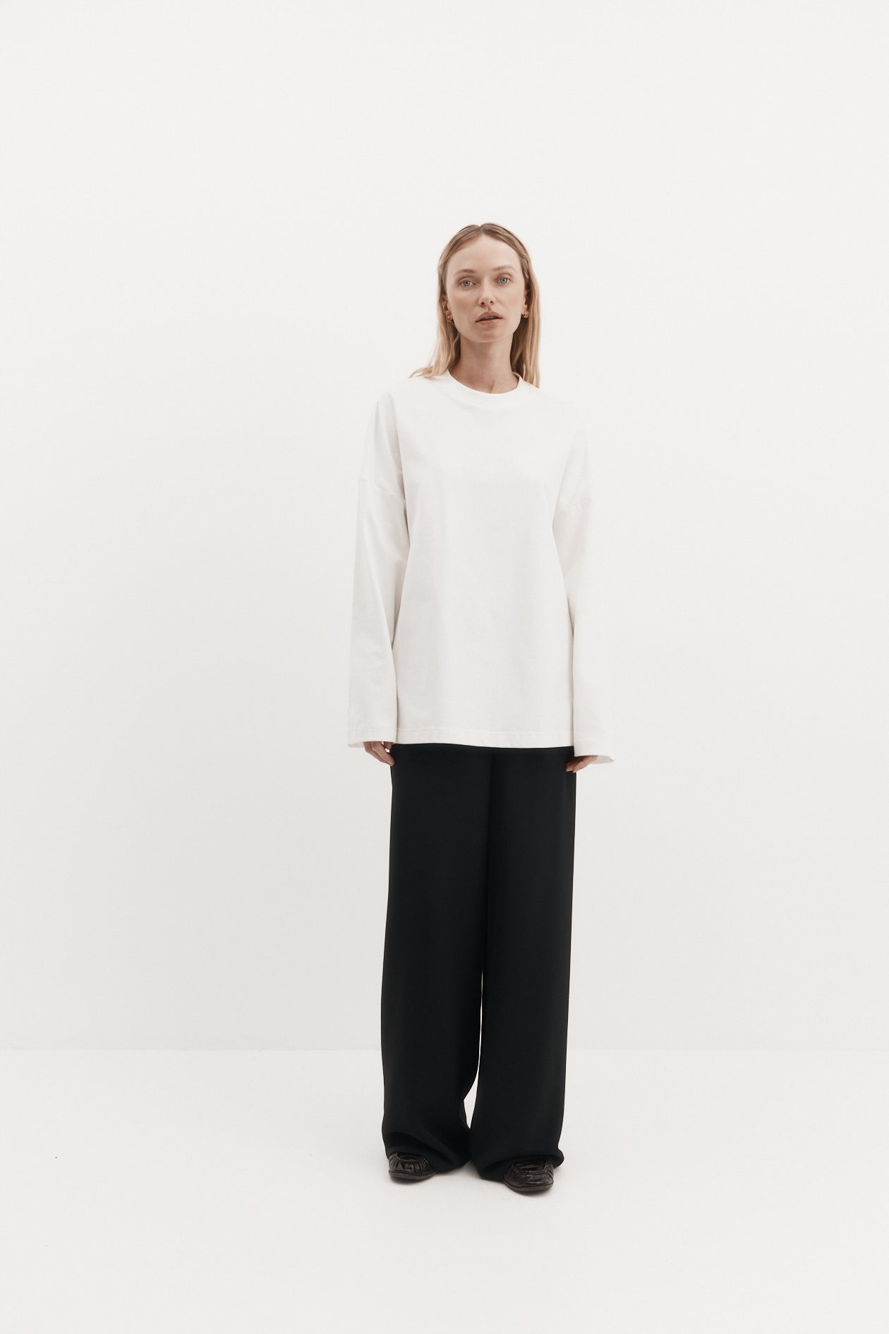 Gibson Long Sleeve T-Shirt in Cotton – Harris Tapper