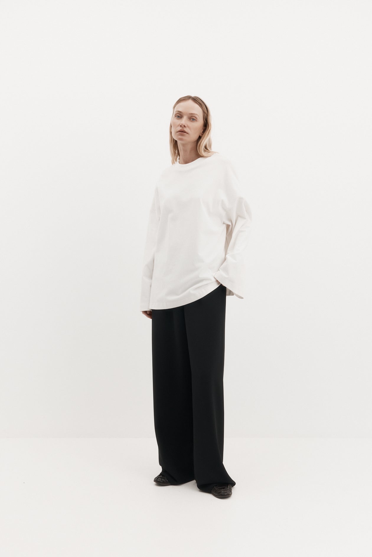 Gibson Long Sleeve T-Shirt in Cotton – Harris Tapper