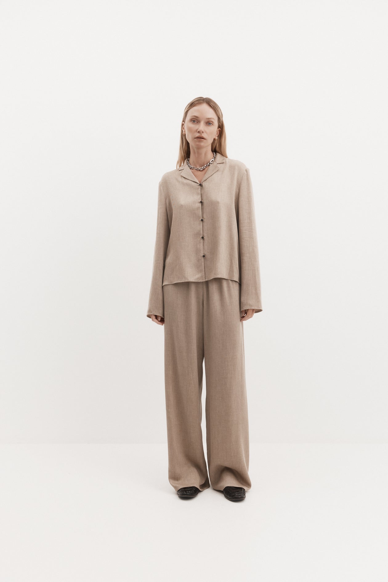 Iris Shirt in Tencel Twill