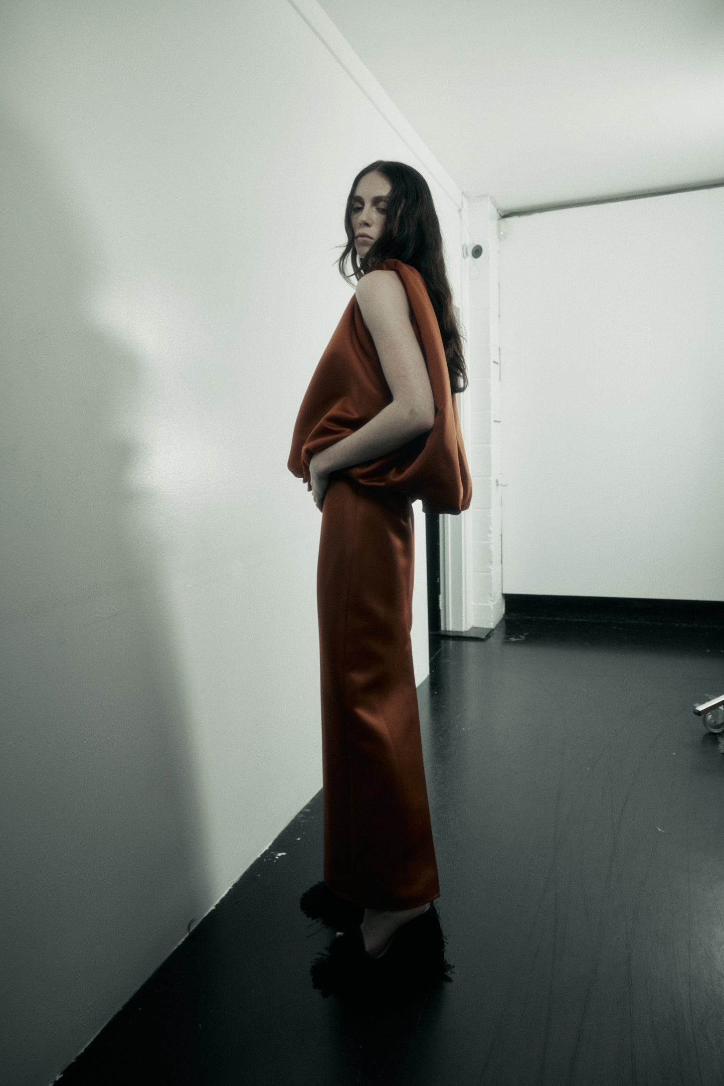 Tilda Skirt in Satin Faille