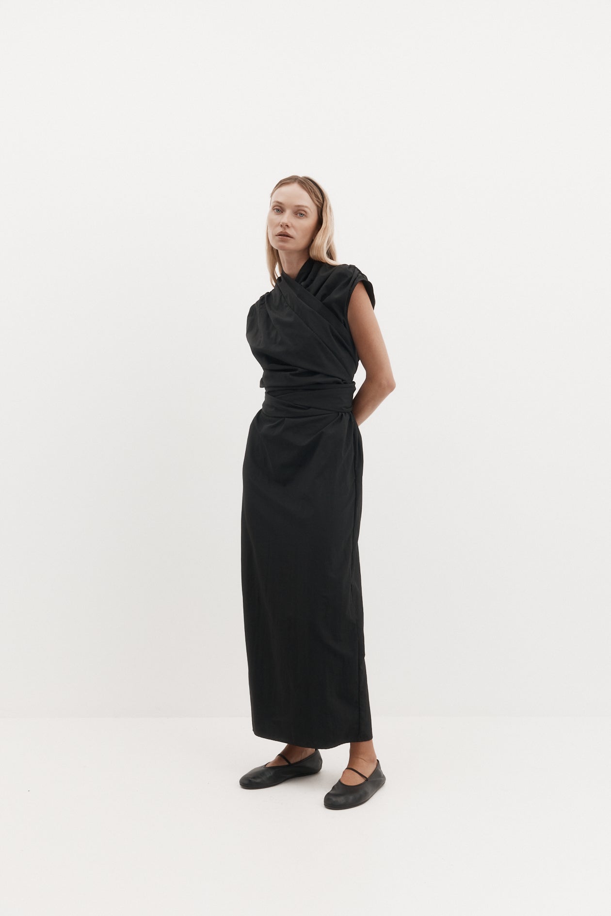 Chaimberlain Dress in Recycled Nylon