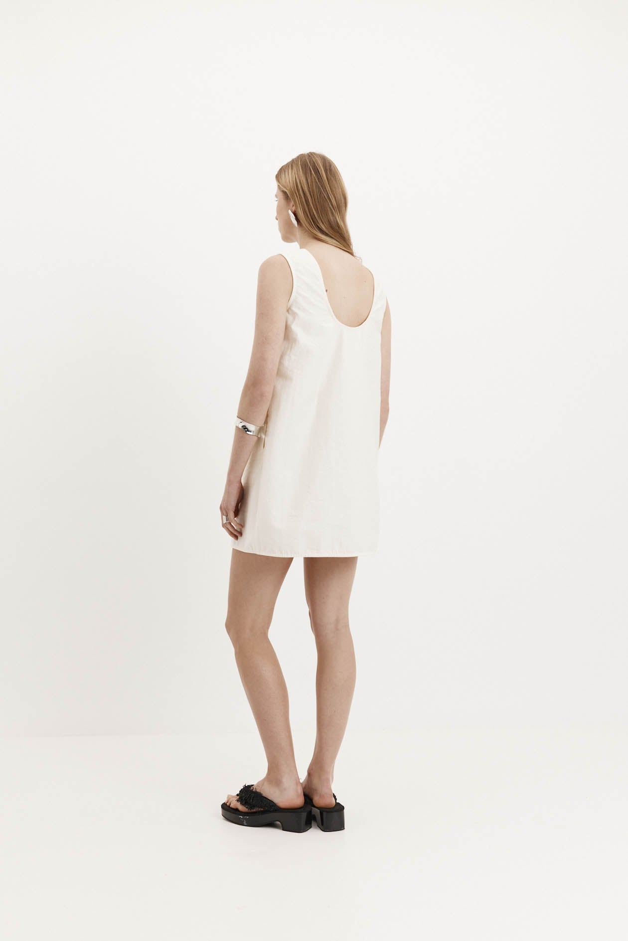 Gigi Mini Dress in Washed Cotton