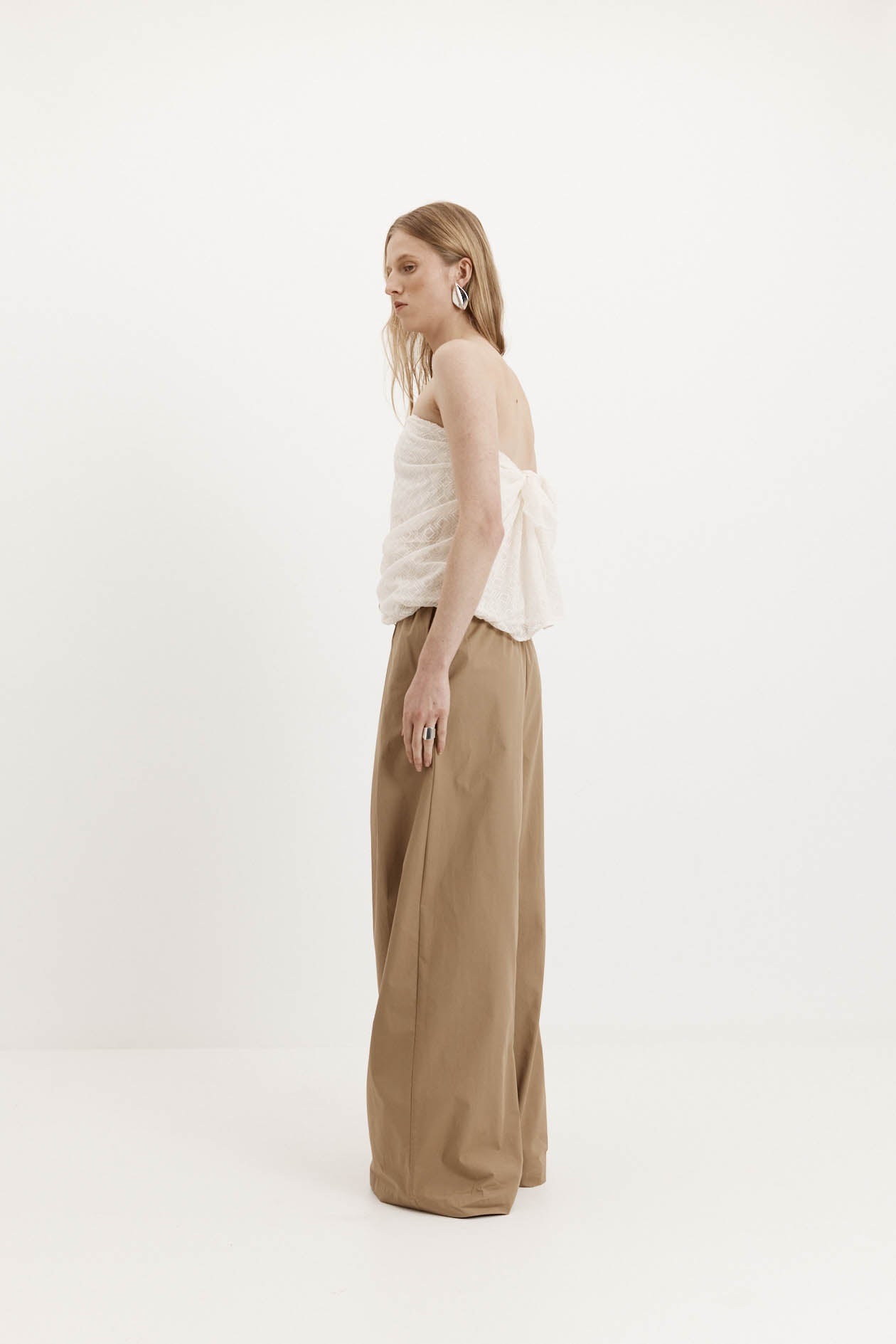 Beru Top in Silk Embroidery