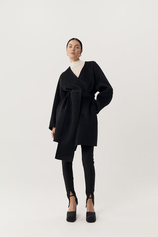 Egon Coat Black