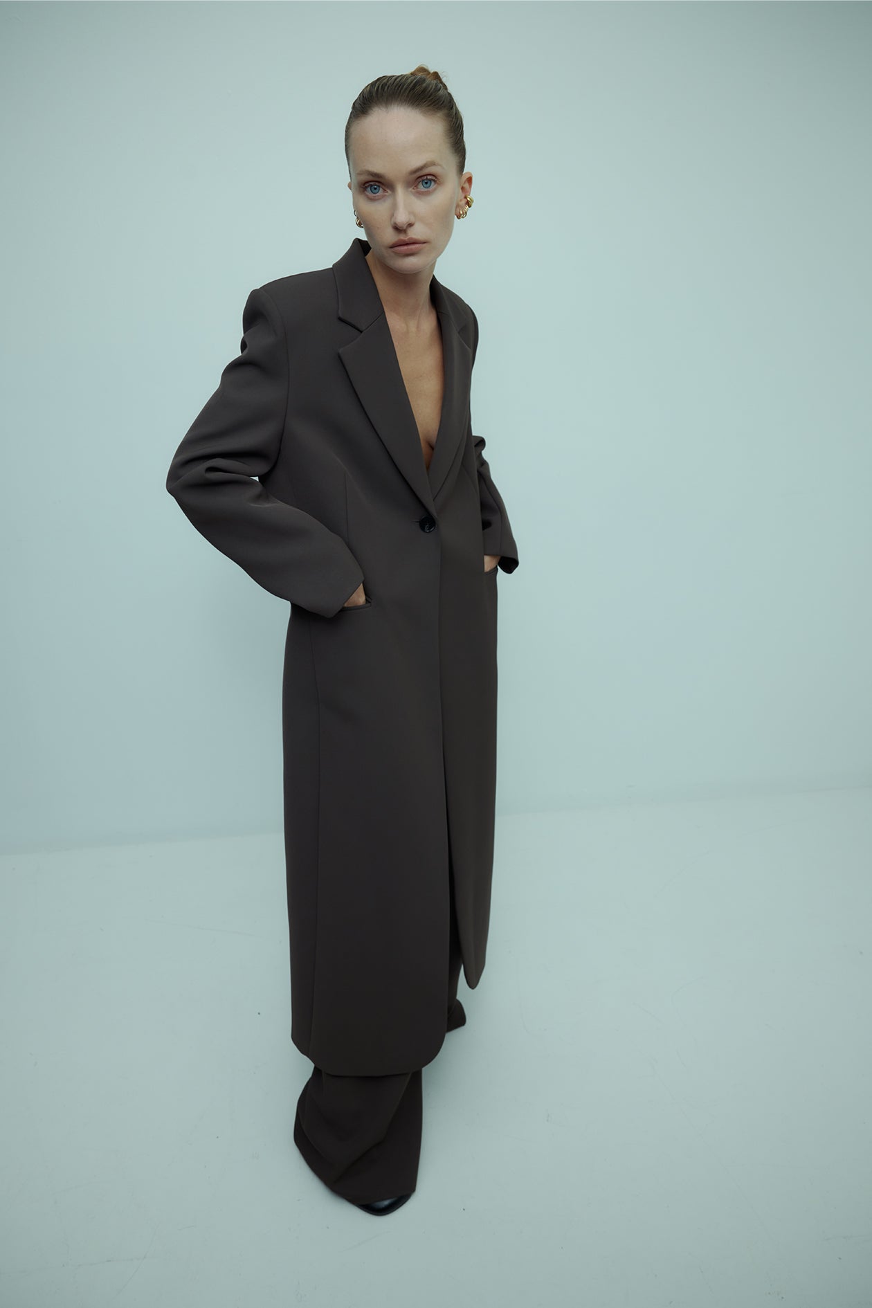 Tuxedo Coat Umber