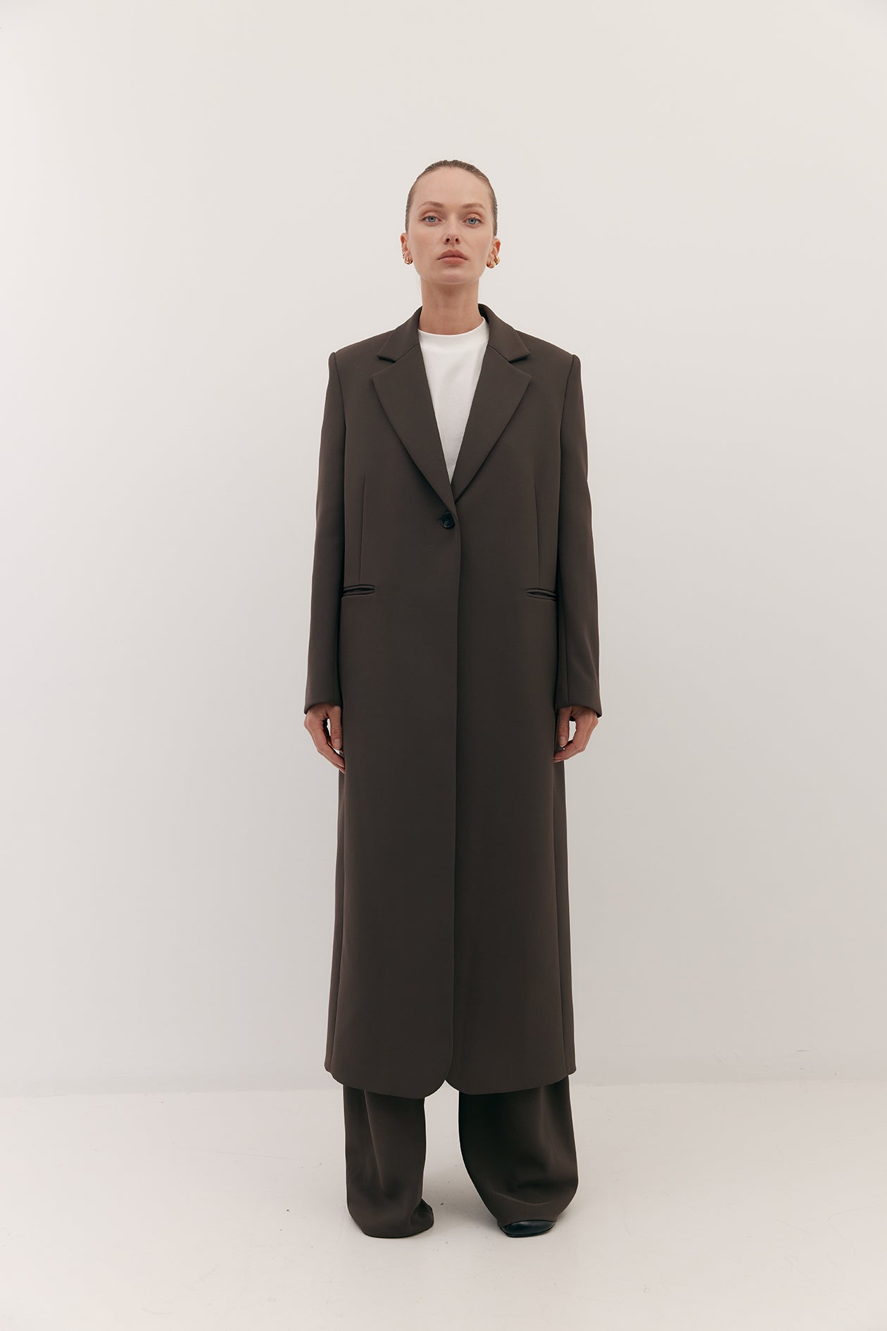 Tuxedo Coat Umber