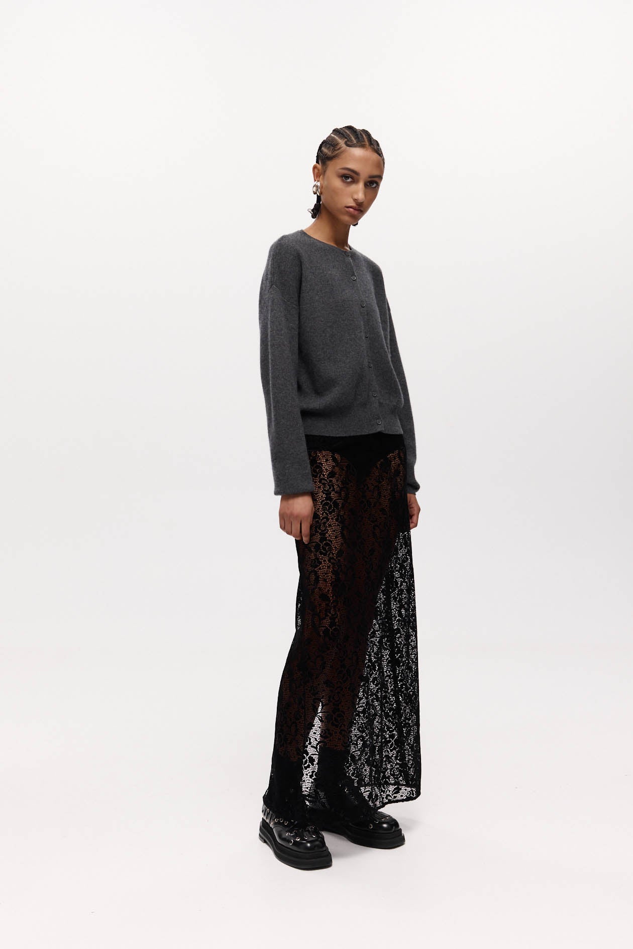 Tilda Skirt Black Lace