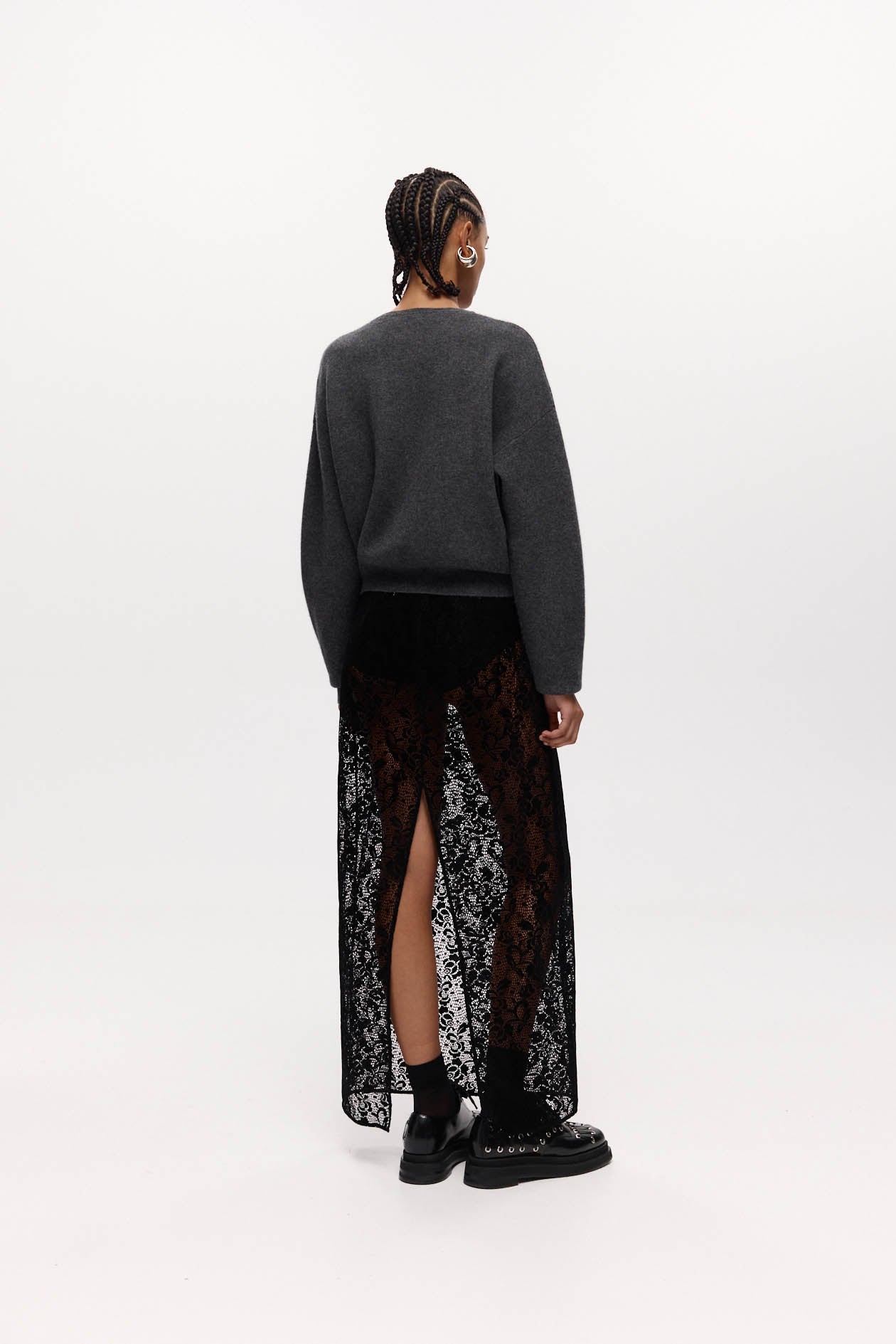 Tilda Skirt Black Lace