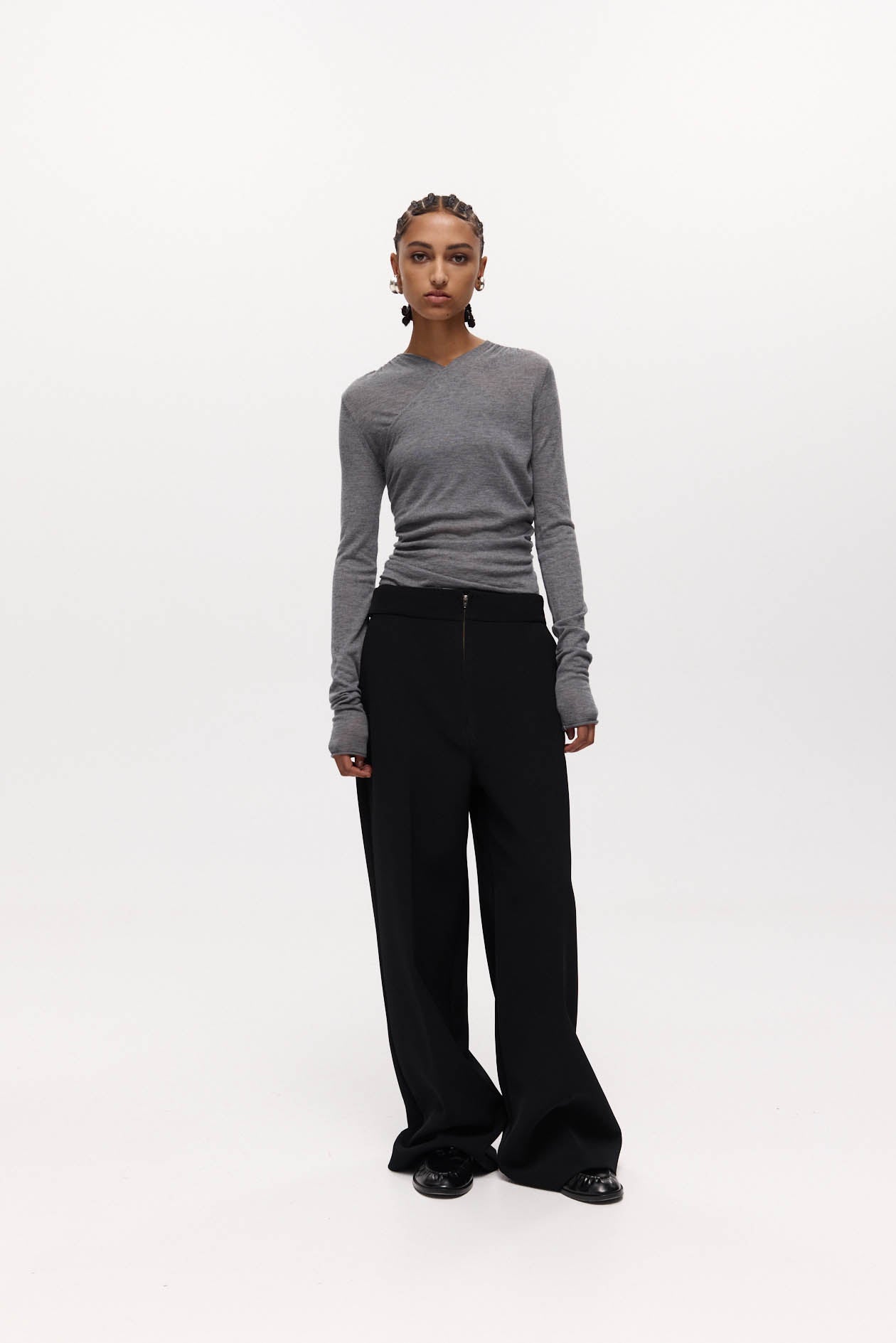 Caius Trouser Black