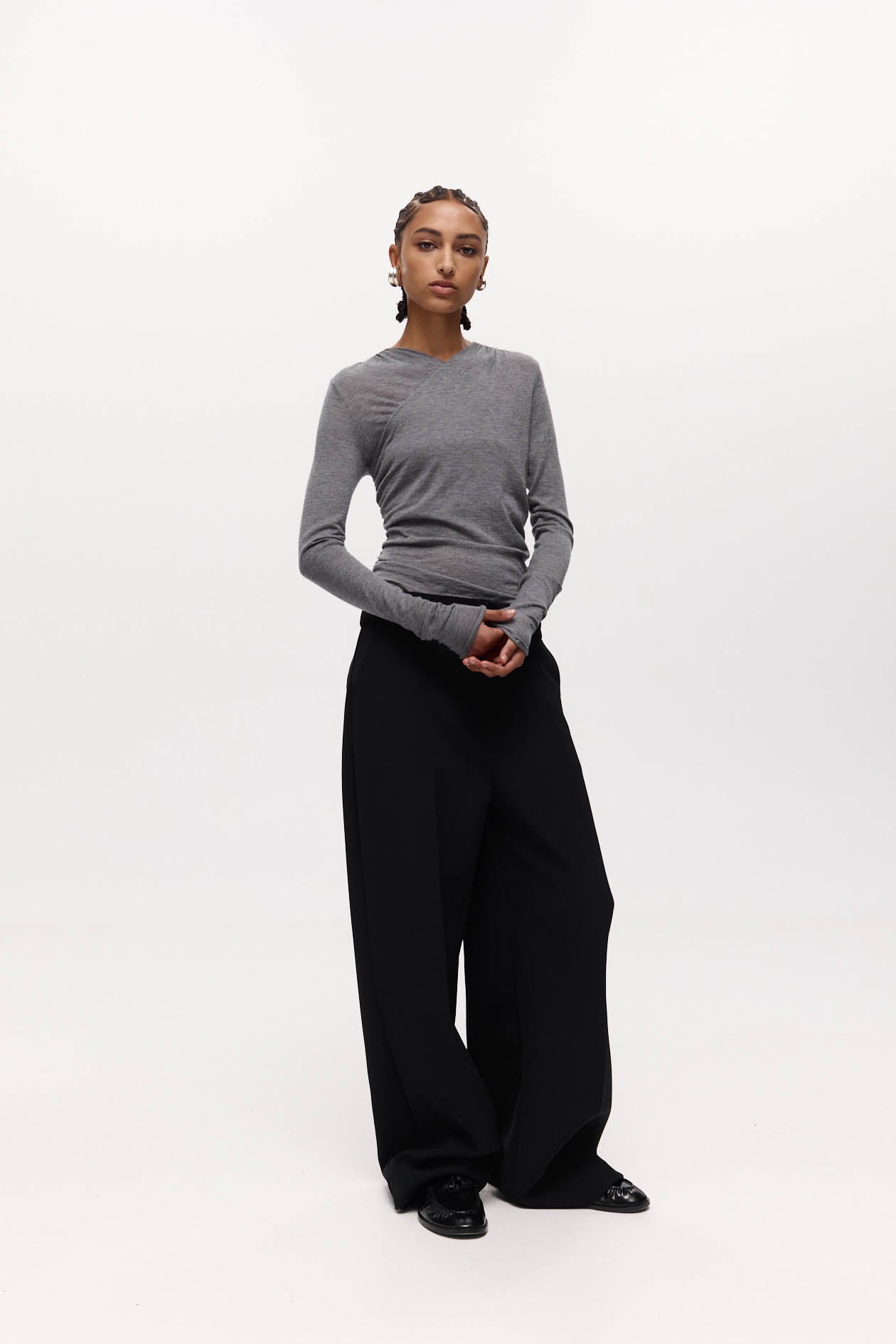 Caius Trouser Black