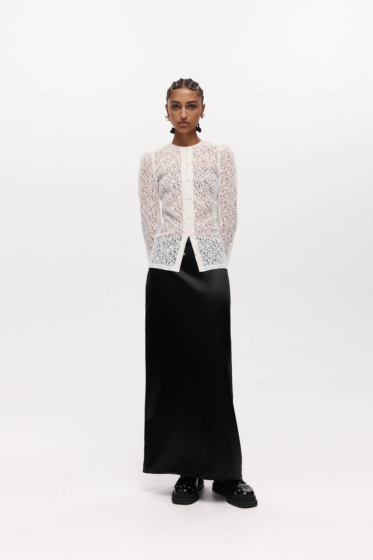 Helena Top Ivory Lace