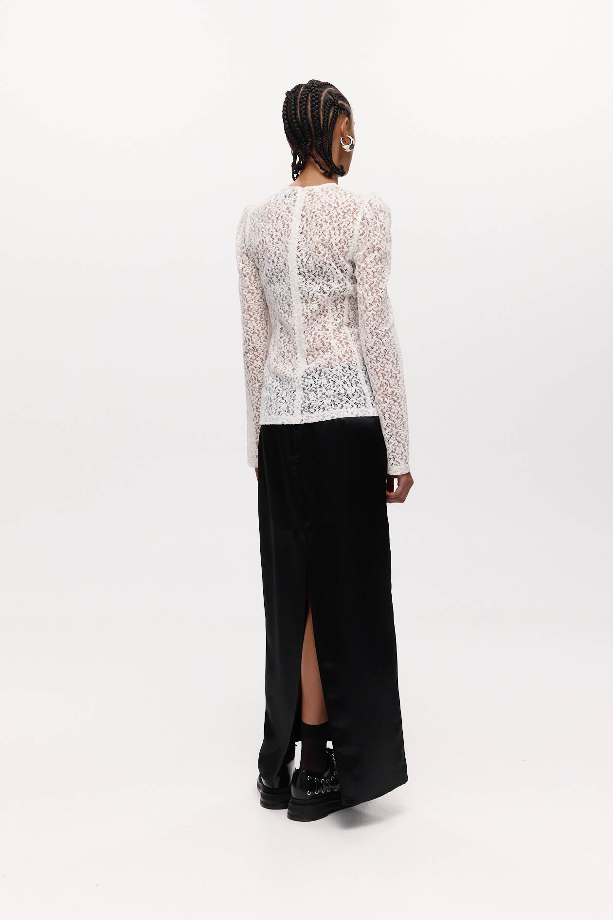 Helena Top Ivory Lace