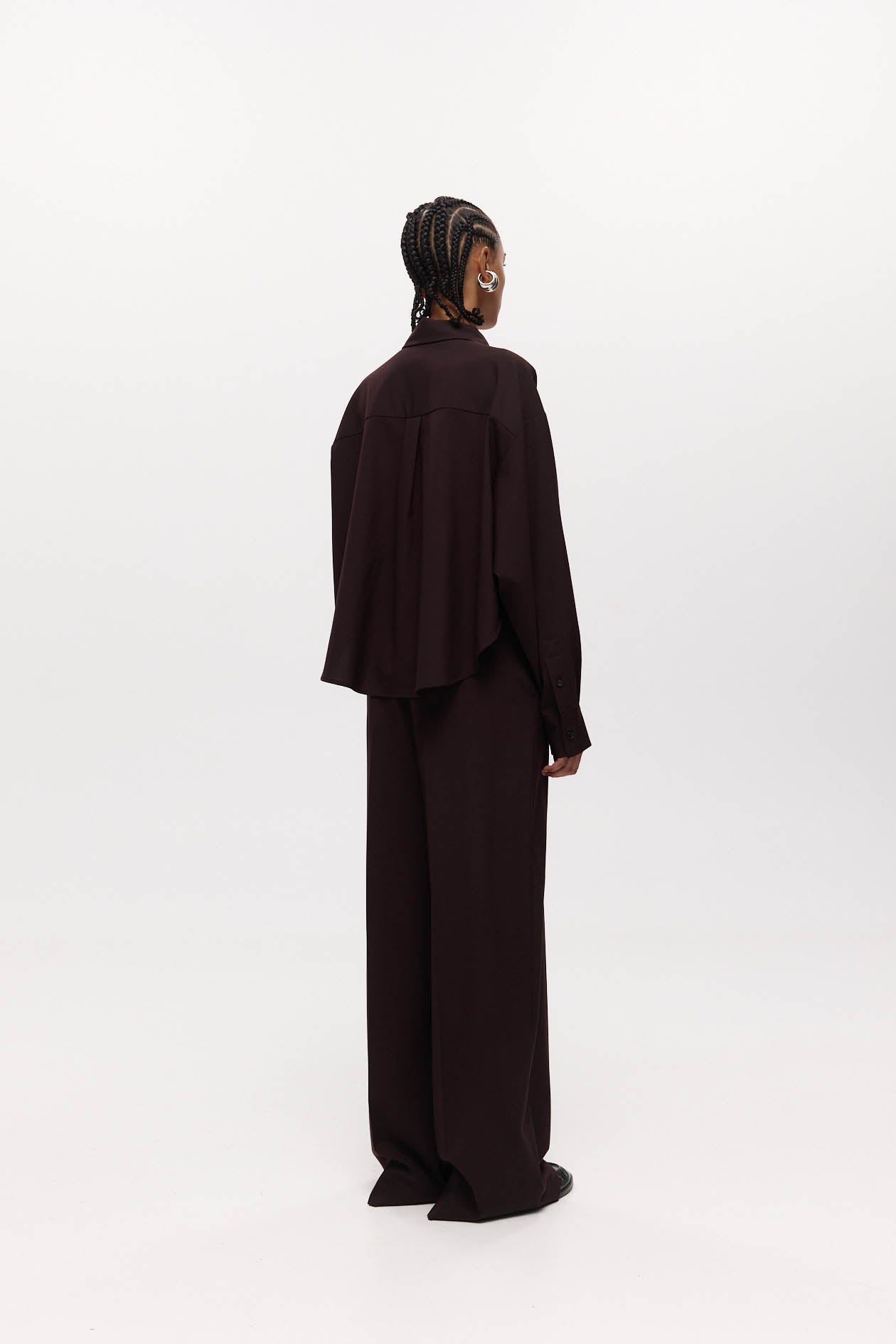 Caius Trouser Plum
